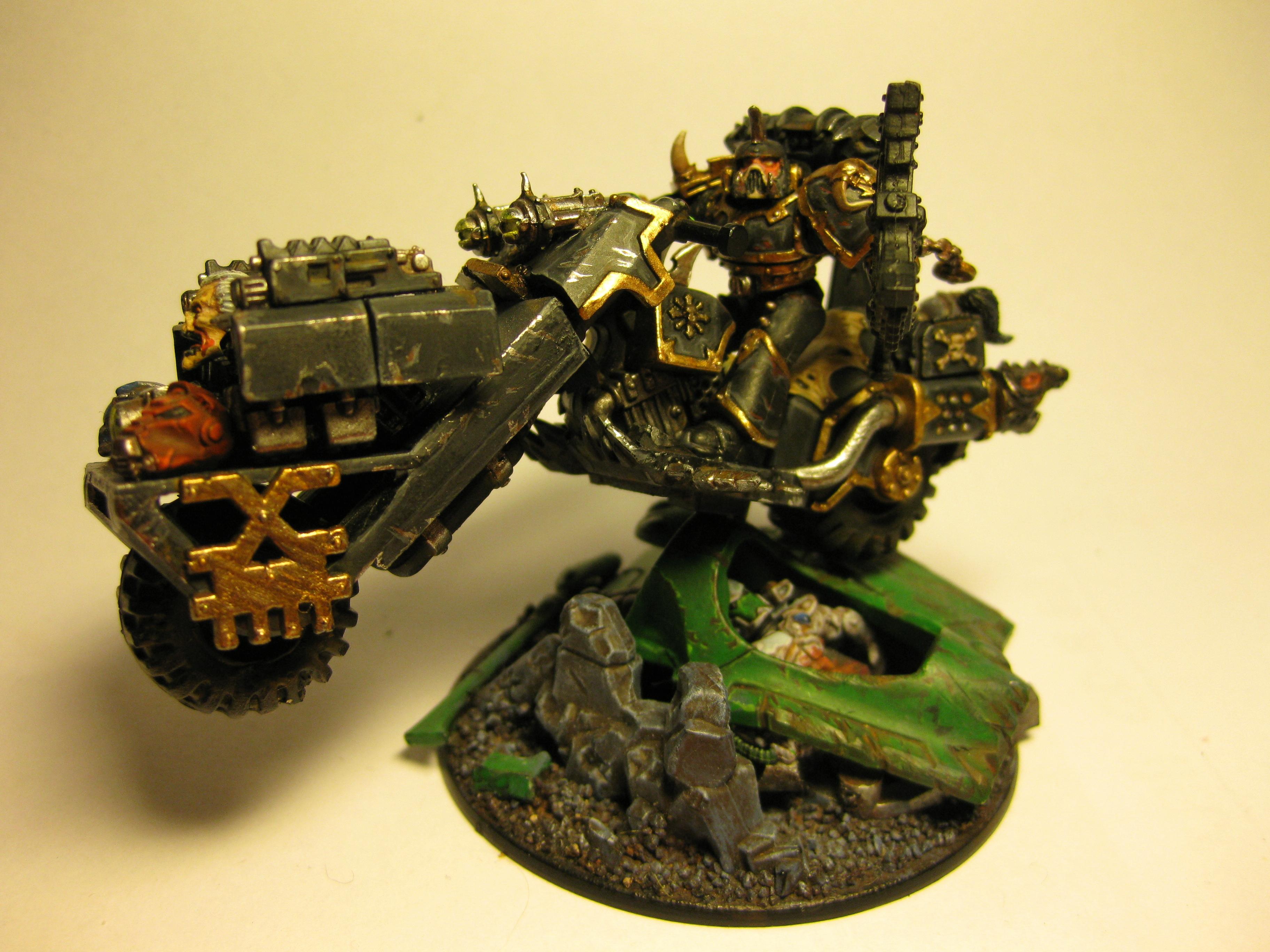 Bike, Black Legion, Chaos, Khorne, Lord