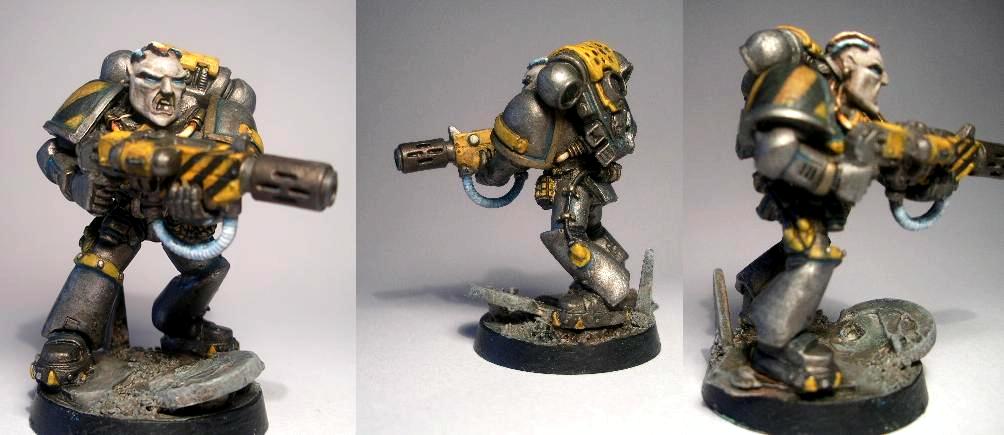 Chaos Space Marines, Iron Warriors, Melta Gunner