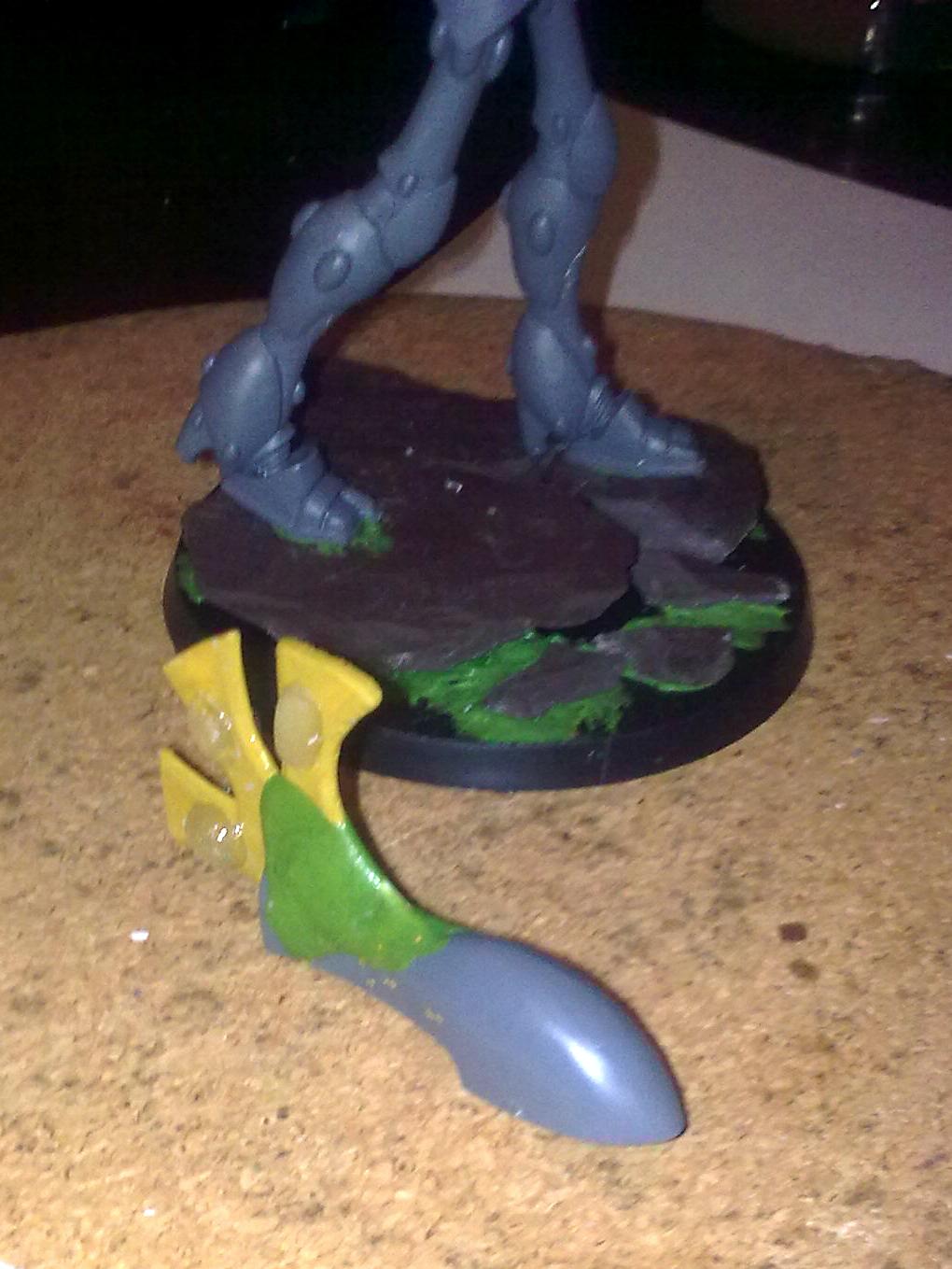 green stuff added