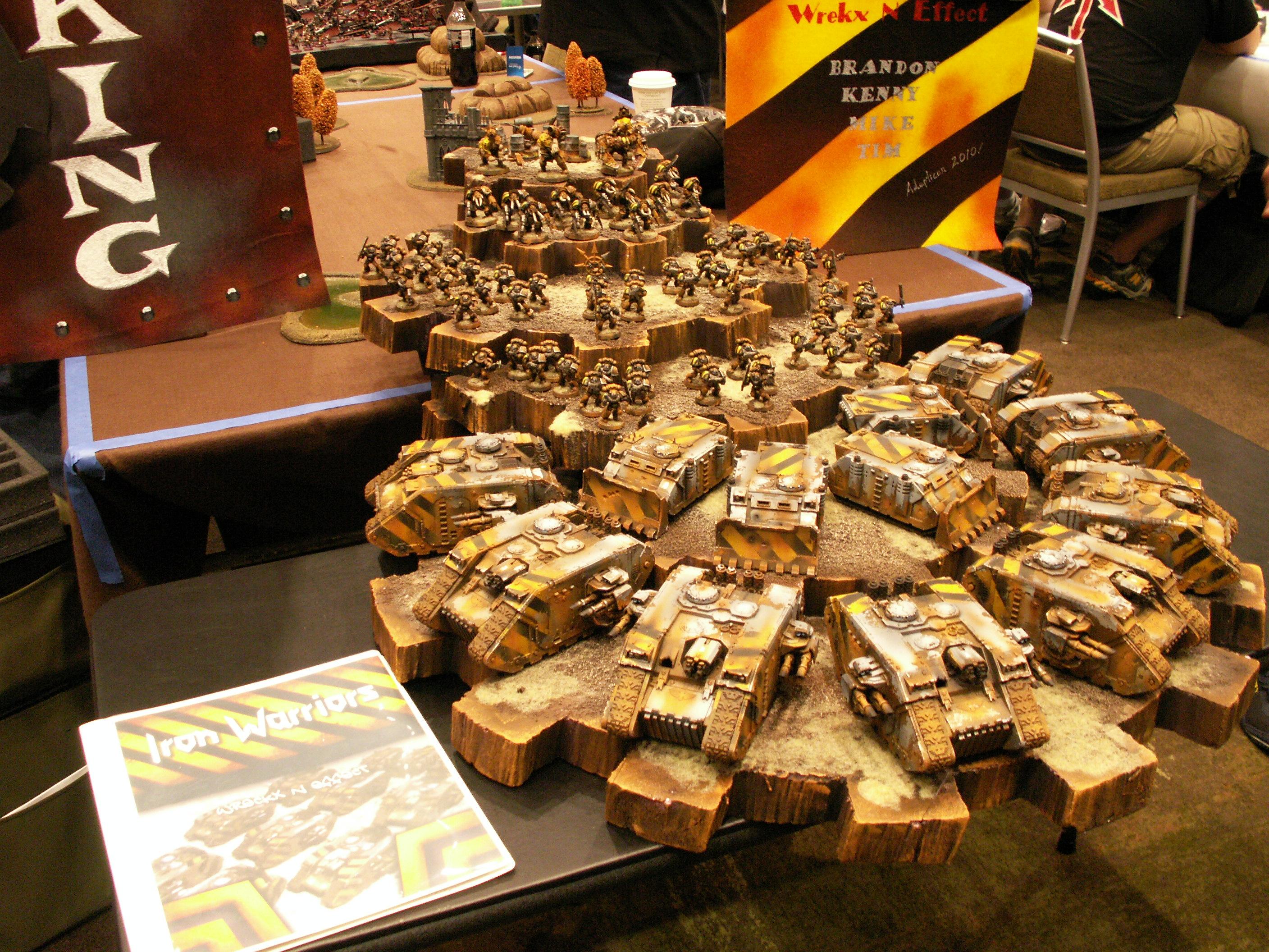 Adepticon 2010, Chaos Space Marines, Display, Iron Warriors, Land Raider