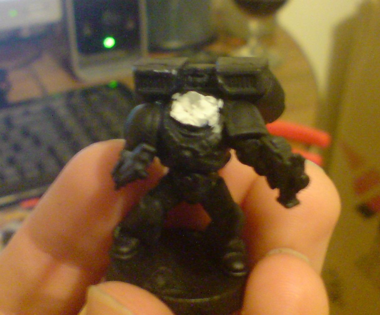 Ruined Space Marine body