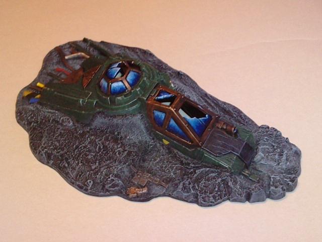 Terrain, Wreck, cockpit