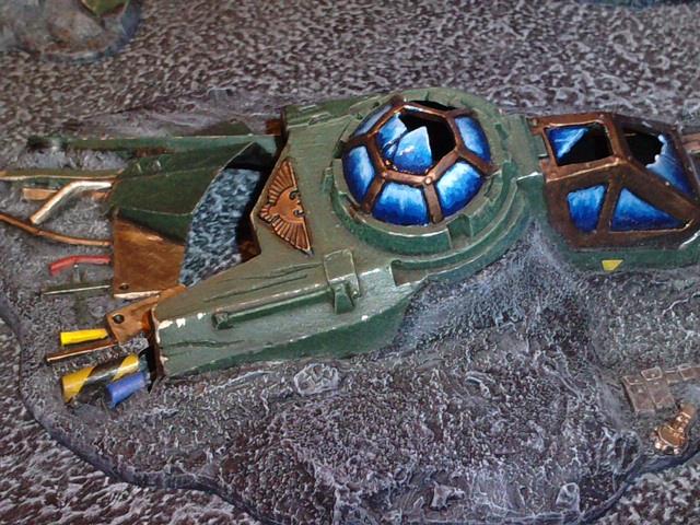 Shuttle, Terrain, wreck cockpit