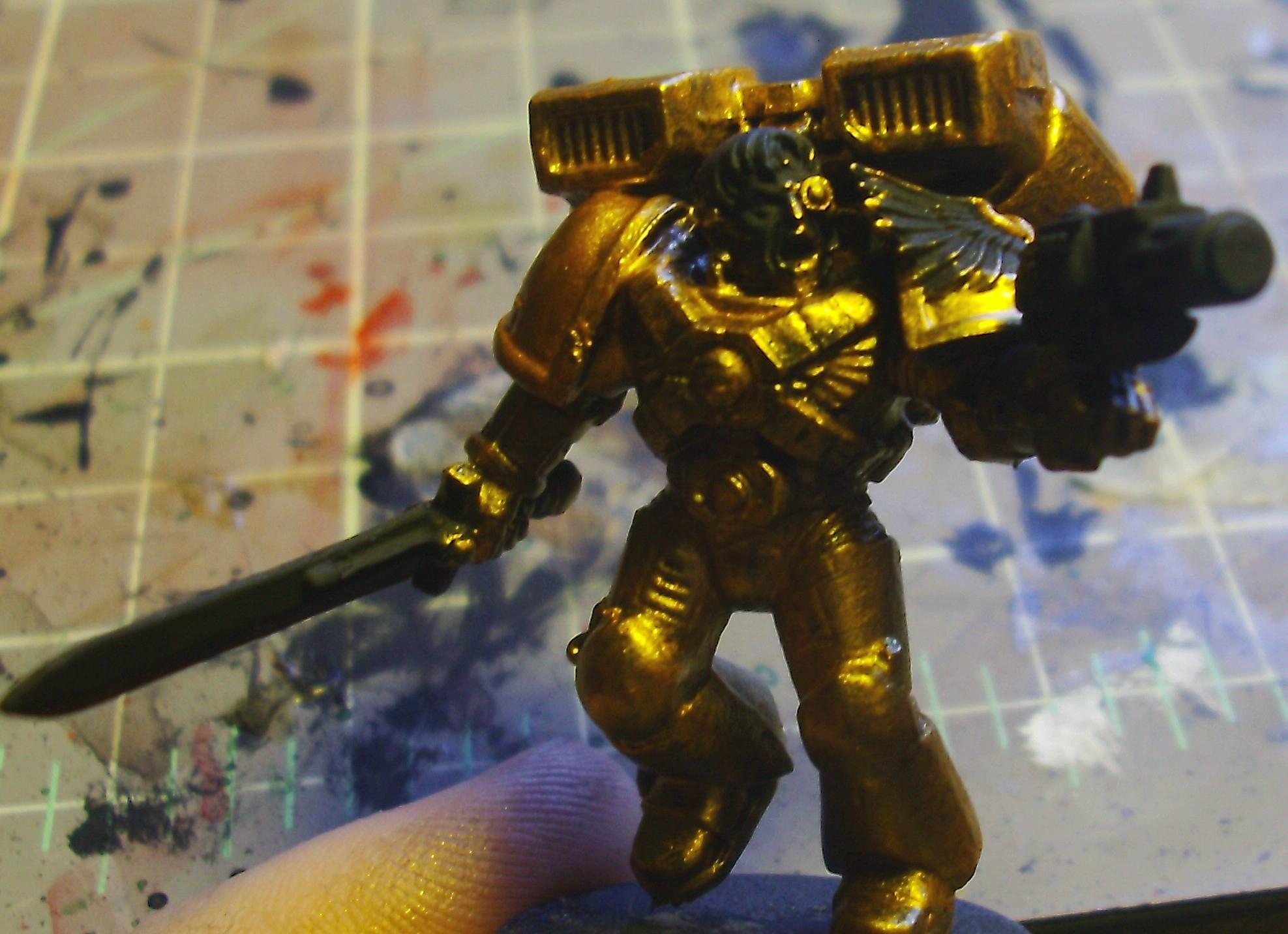 Couple layers of gold, WIP