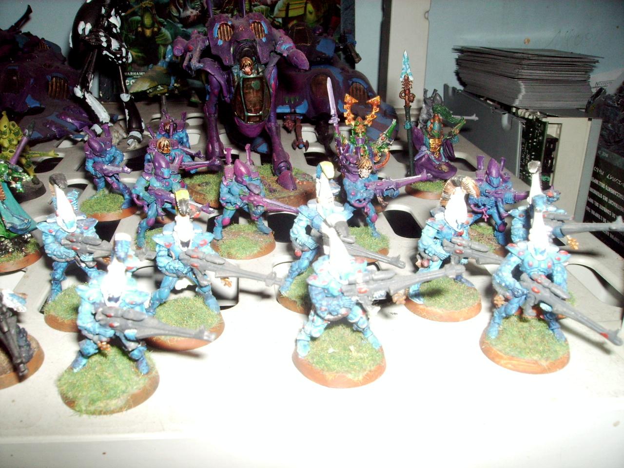 Army, Dire Avengers, Eldar, Farseer, Guardians, War Walker, Warhammer 40,000