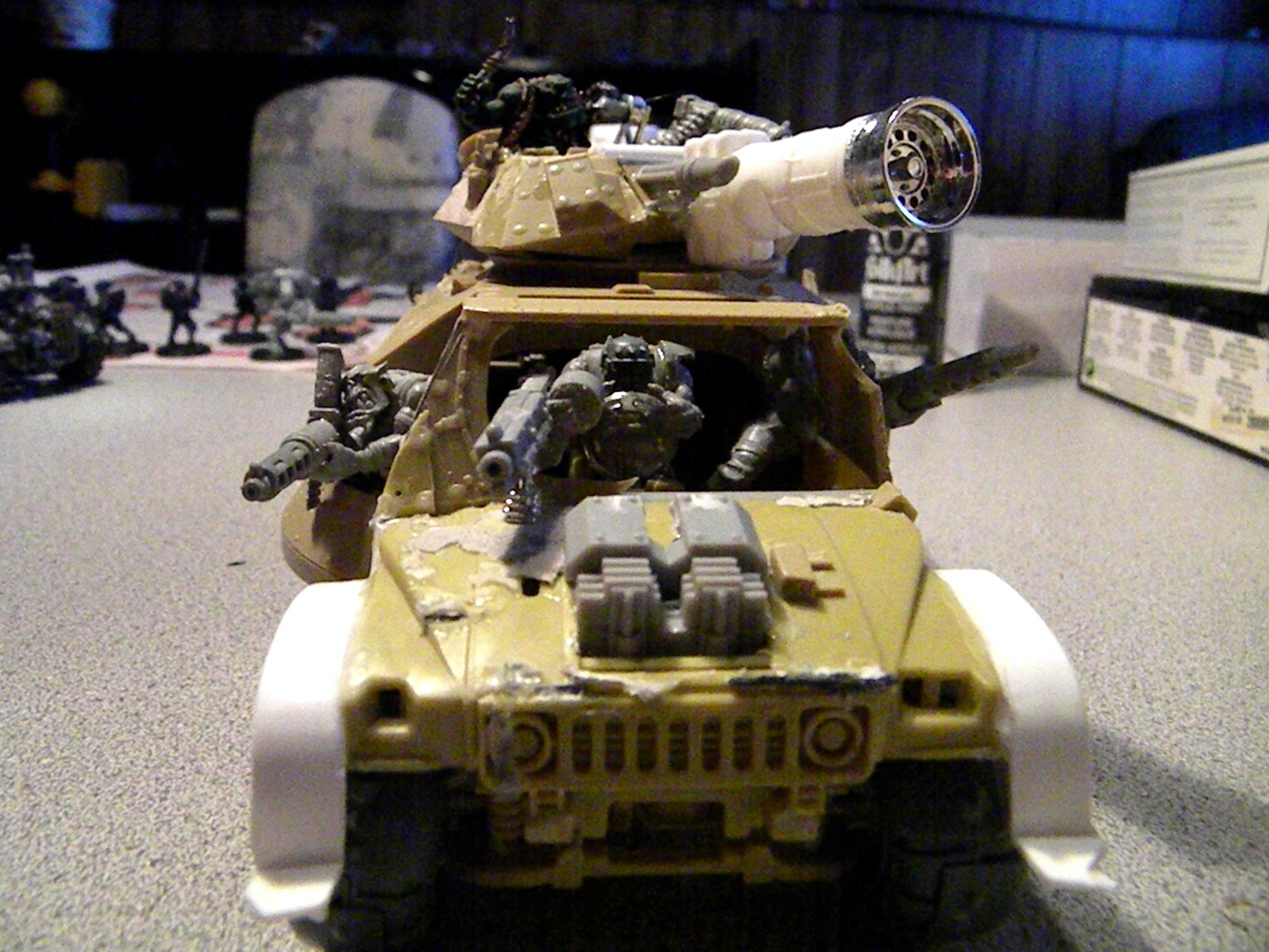 Battlewagon, Custom, Kannon, Orks, Vehicle, Warhammer 40,000