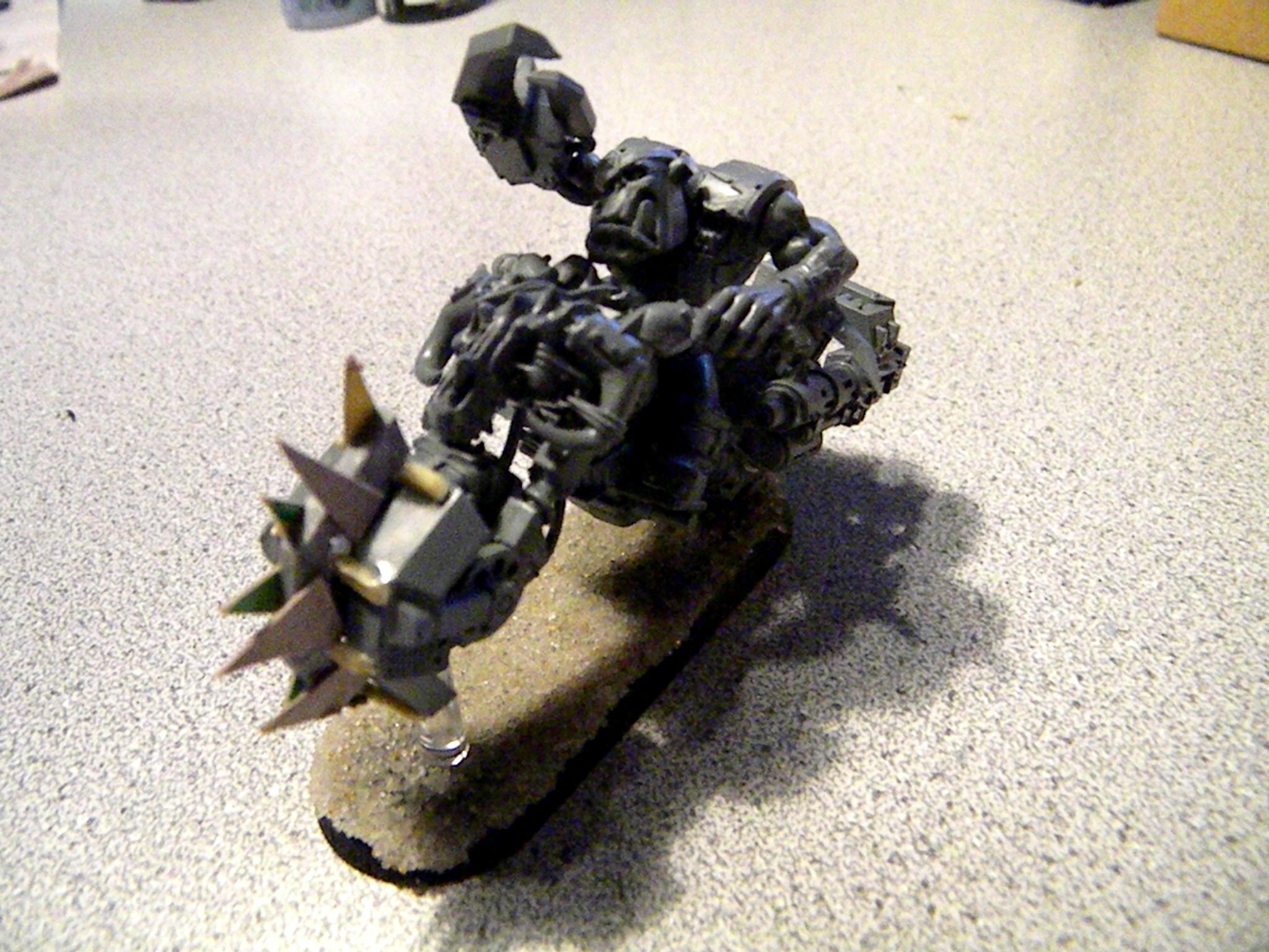 Bike, Conversion, Custom, Nob, Orks, Warhammer 40,000