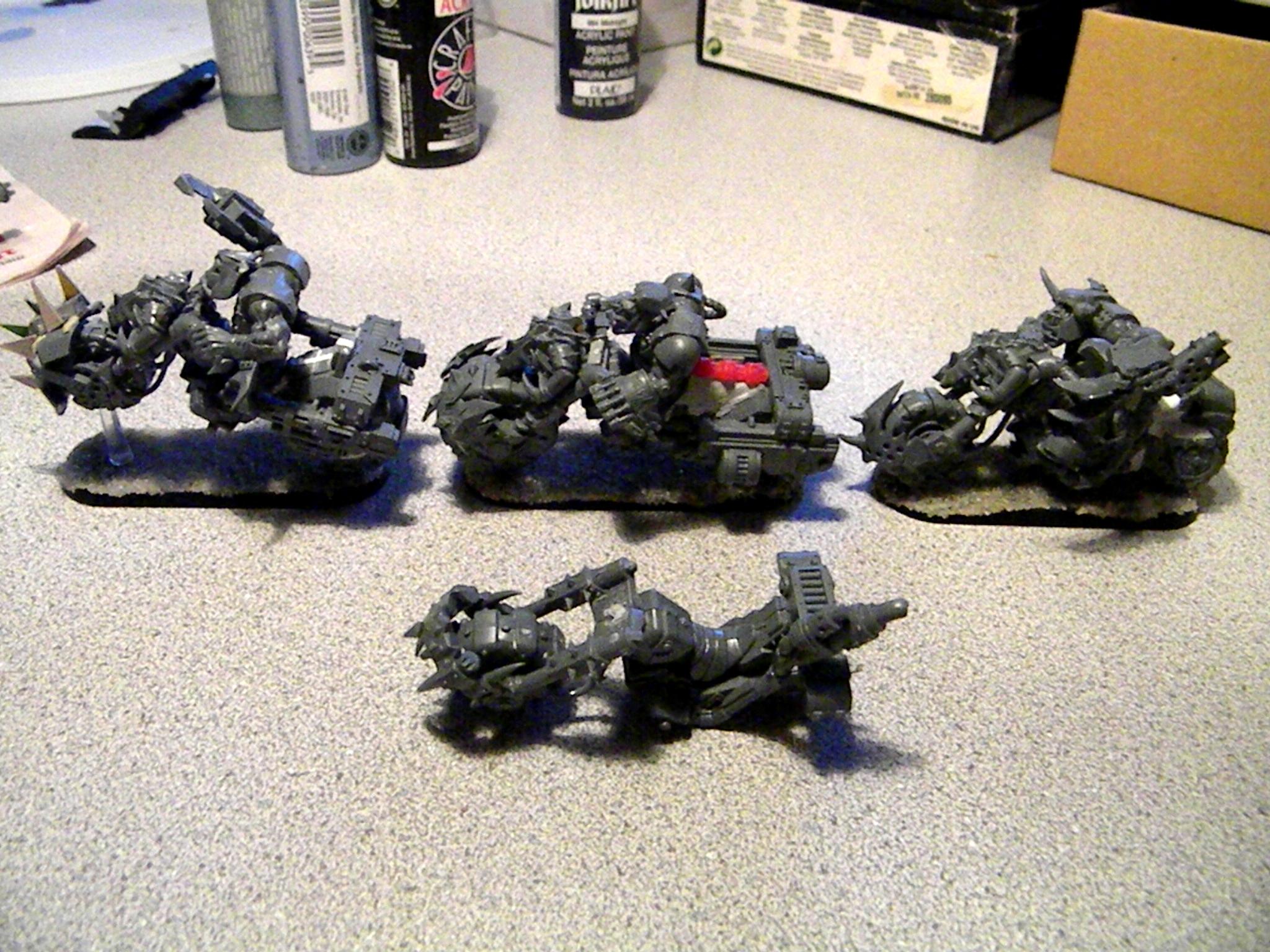 Bike, Conversion, Custom, Nob, Orks, Squad, Warhammer 40,000