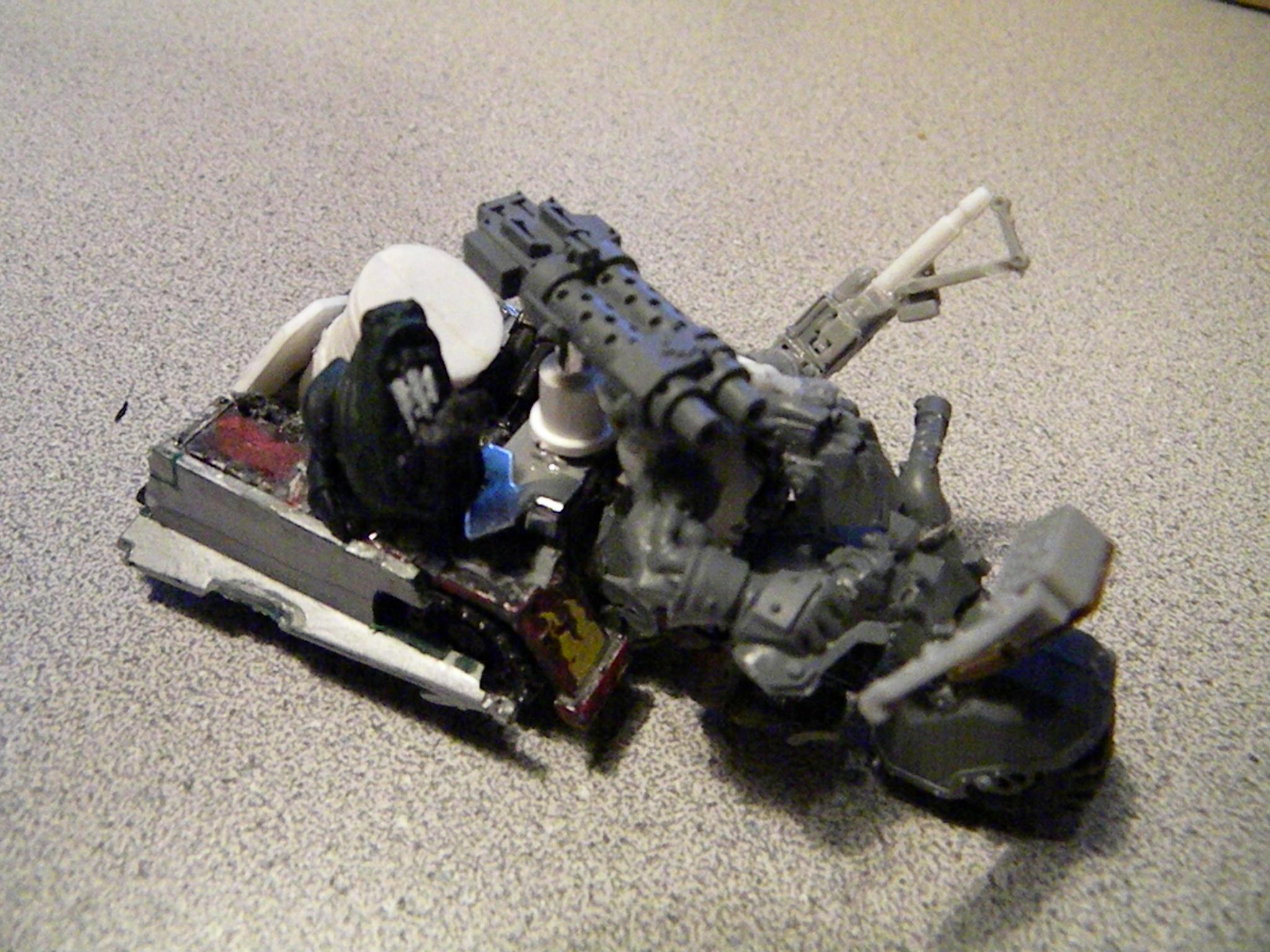 Big, Bike, Conversion, Custom, Headquarters, Mekboy, Orks, Warhammer 40,000