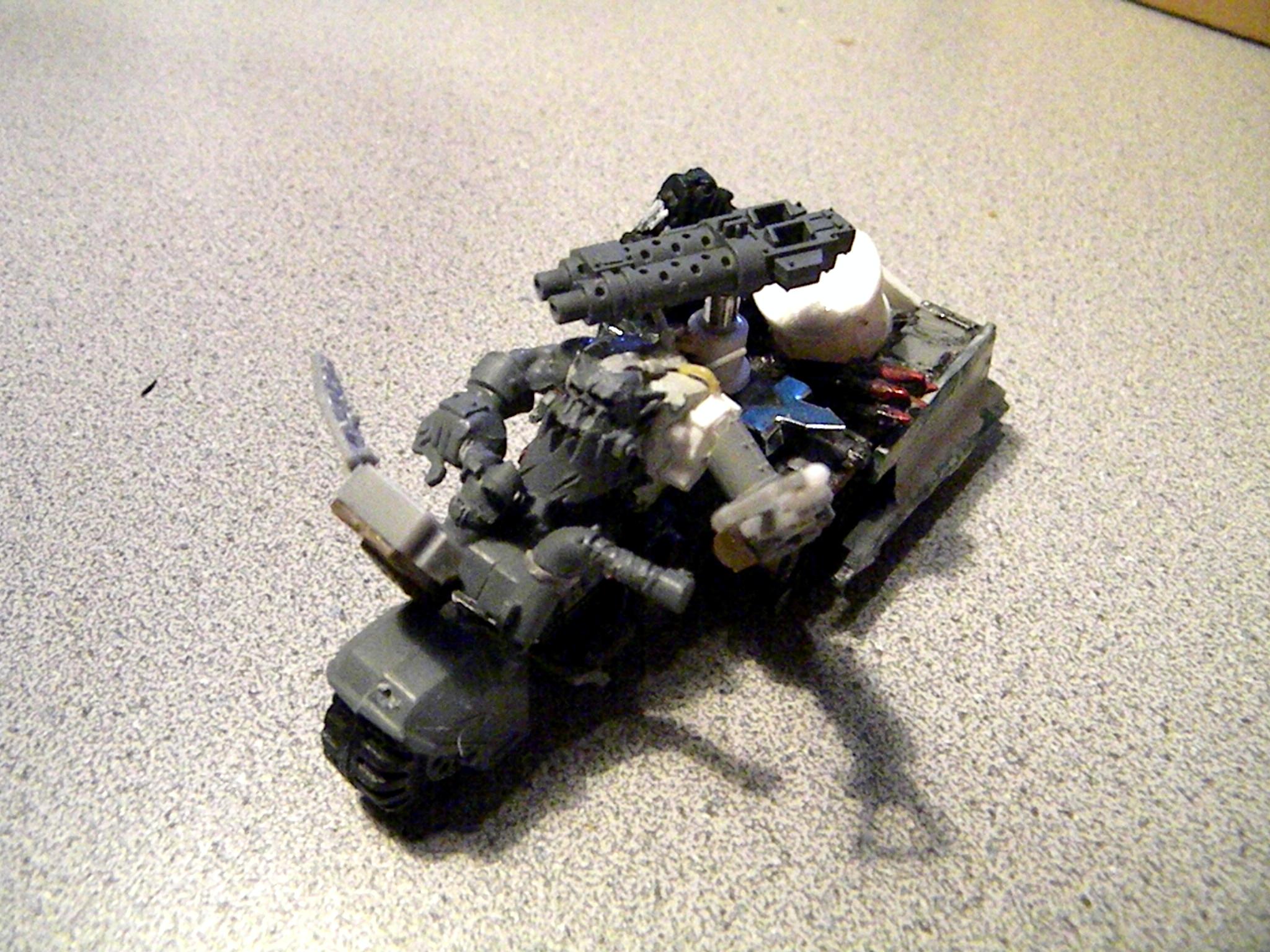 Big, Bike, Conversion, Custom, Headquarters, Mekboy, Orks, Warhammer 40,000