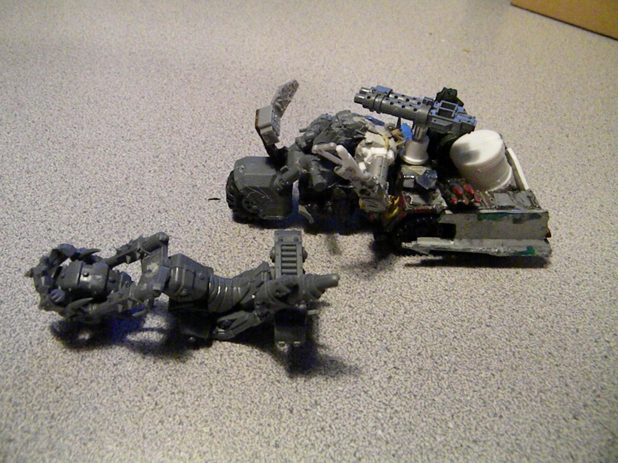 Big Mek, Bike, Conversion, Custom, Orks, Scale, Warboss, Warhammer 40,000