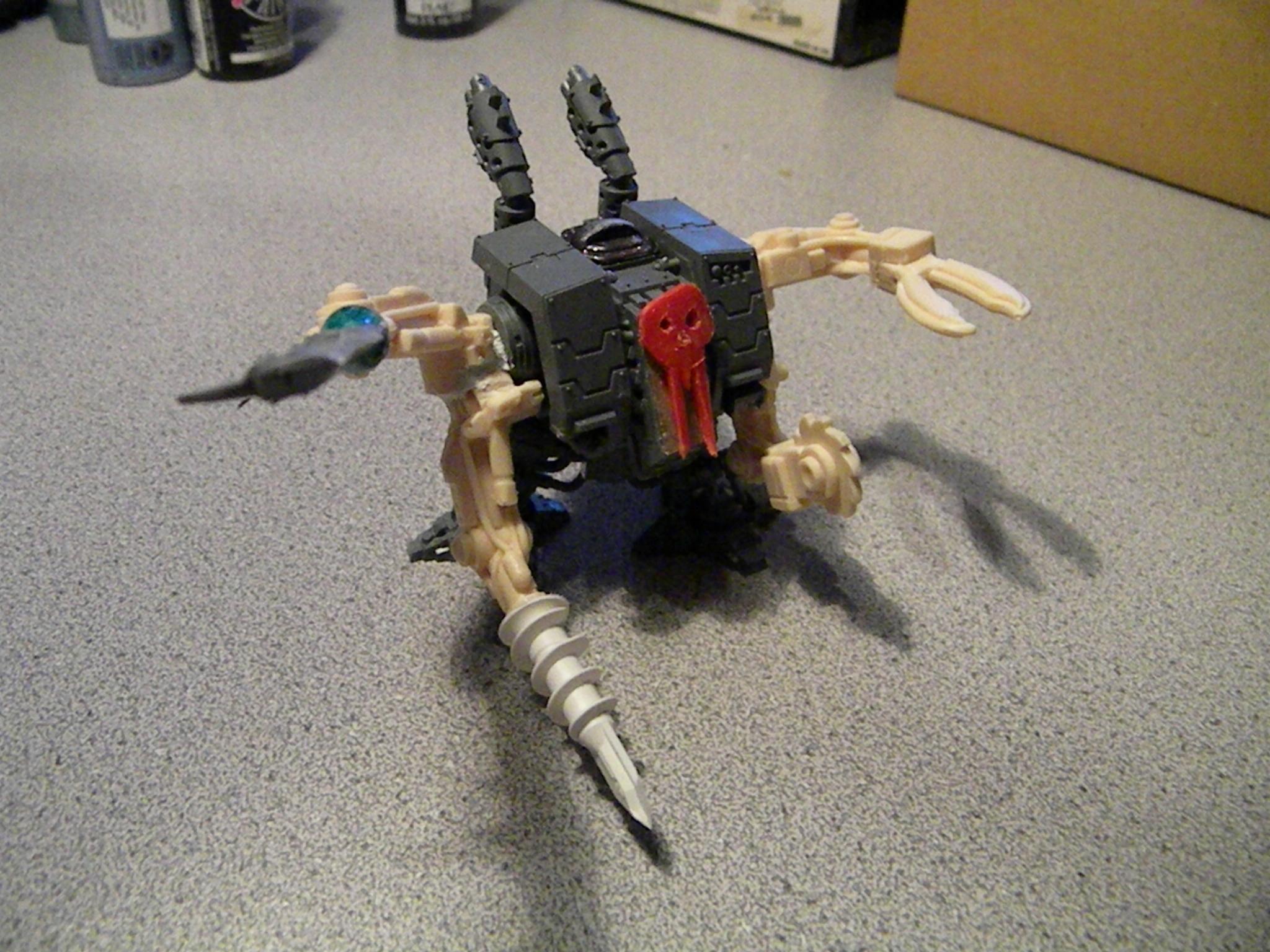 Conversion, Custom, Deff, Dreadnought, Heavy, Orks, Walker, Warhammer 40,000