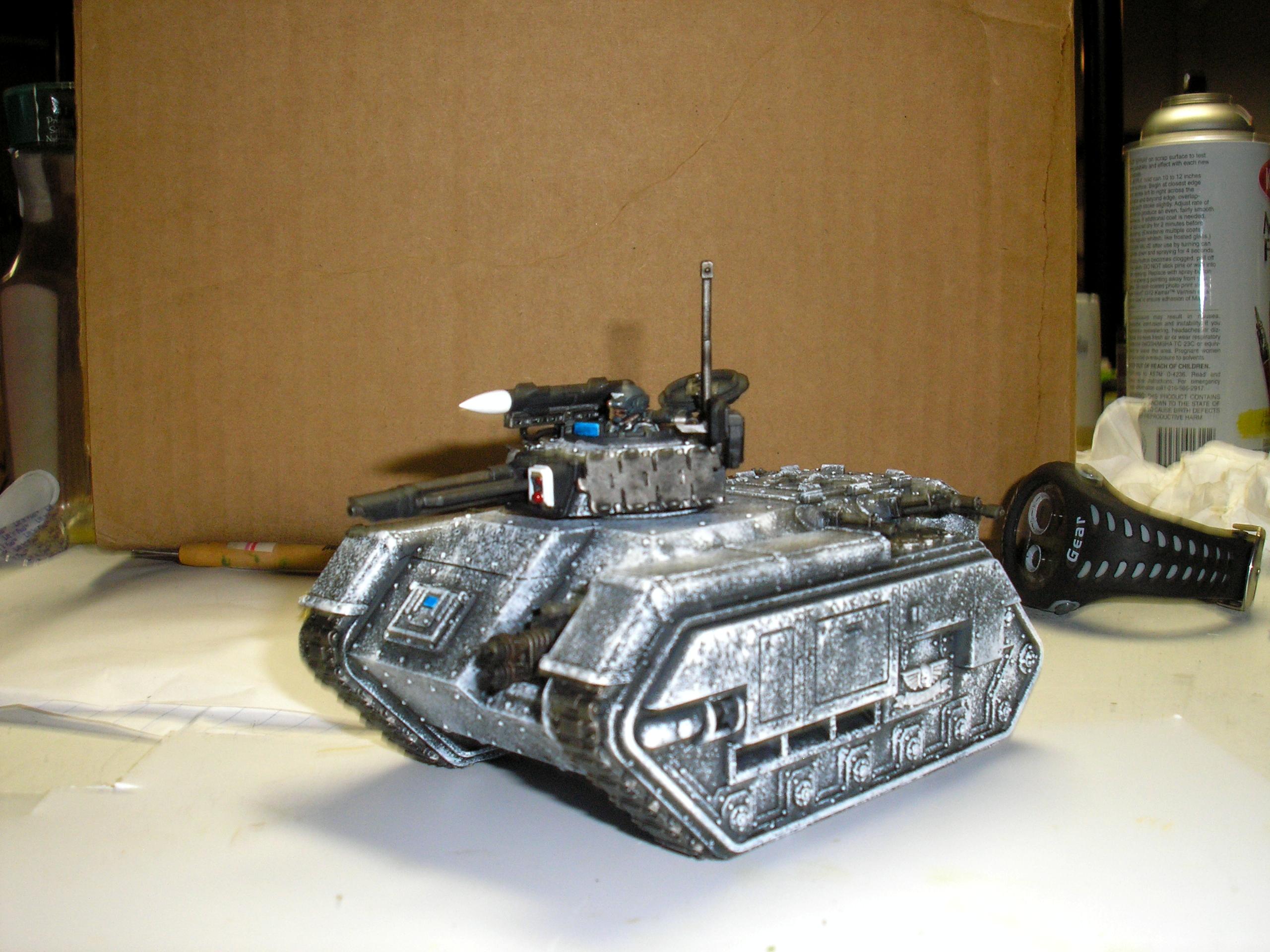 Cadians, Chimera, Imperial Guard, Tank, Transport, Urban, Winter
