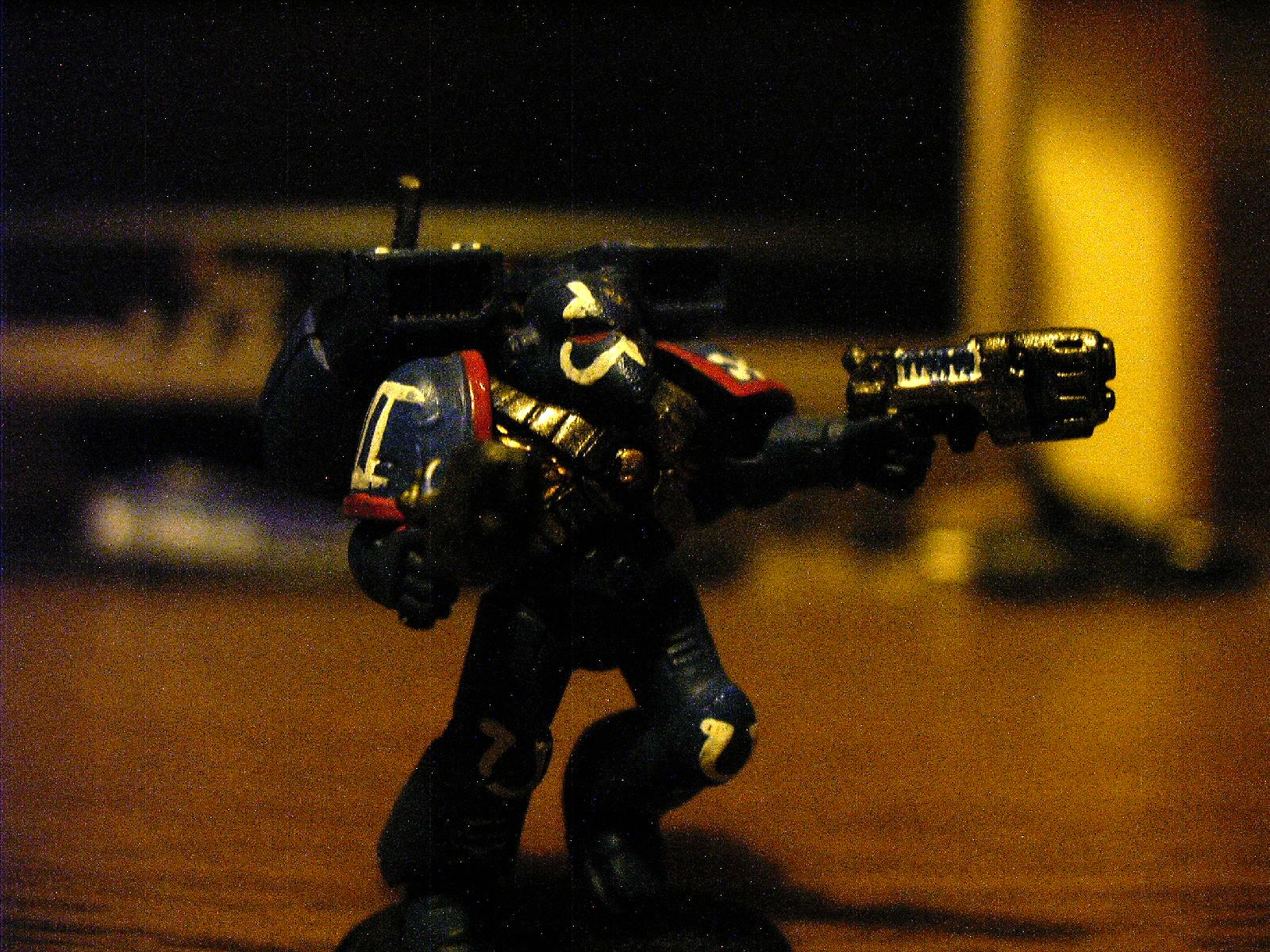 Assault-marine with plasma-pistol