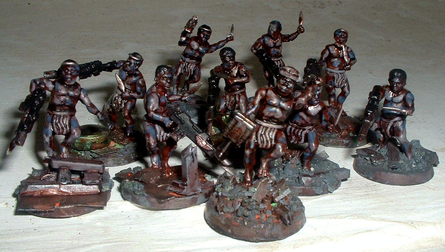 Imperial Guard, Wargames Factory, Warhammer 40,000, Zulus