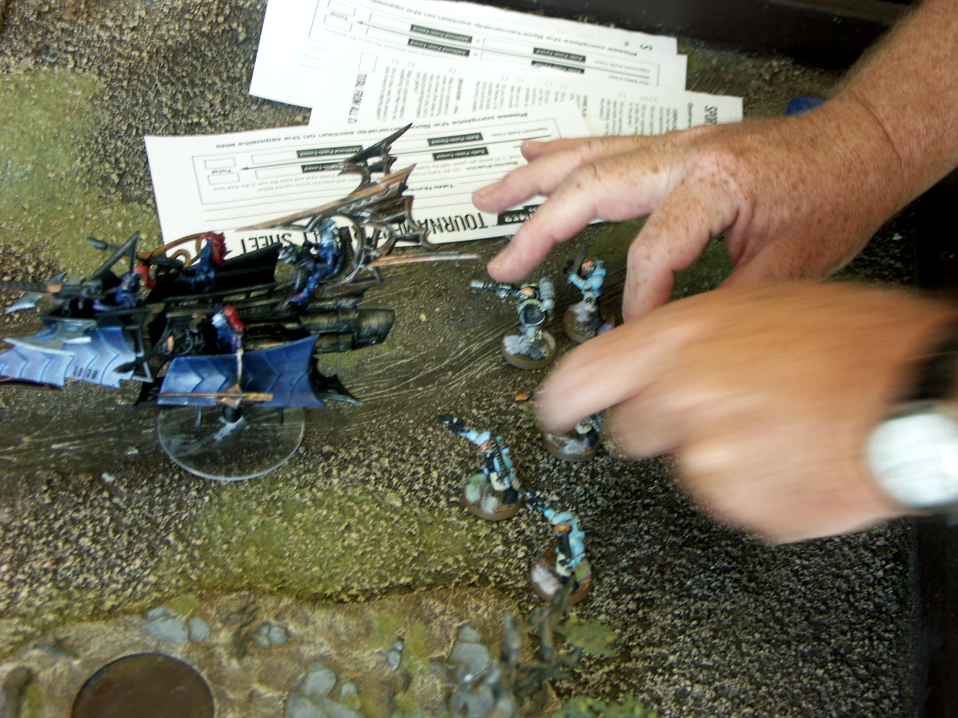 Battle Report, Chaos, Chaos Space Marines, Dark Eldar, De, Eldar, Space Marines, Space Wolves, Tourney