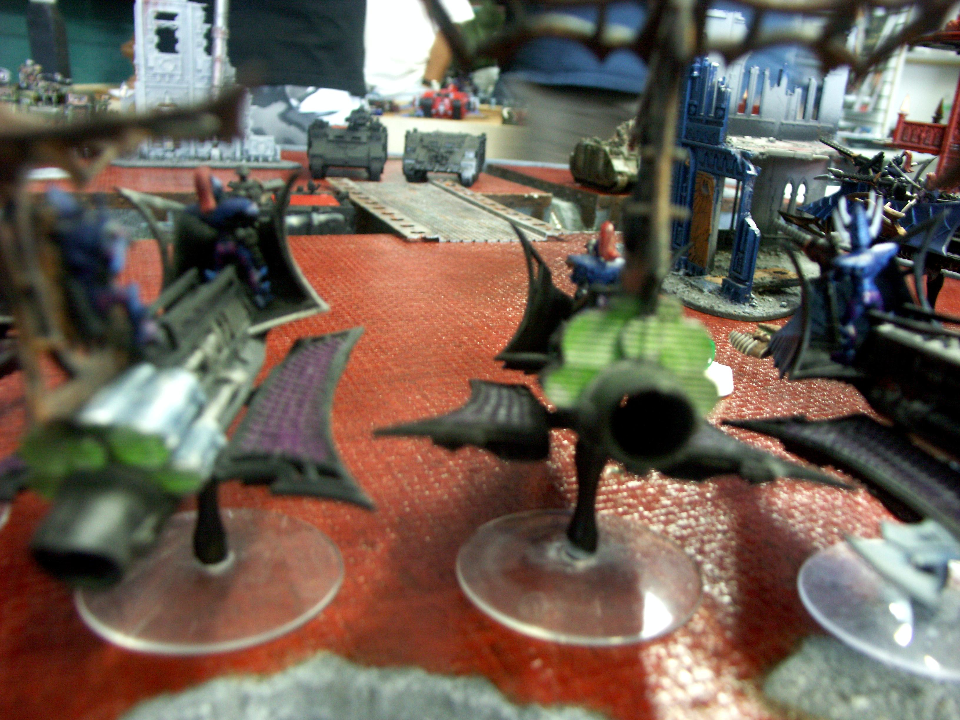 Battle Report, Chaos, Chaos Space Marines, Dark Eldar, De, Eldar, Space Marines, Space Wolves, Tourney