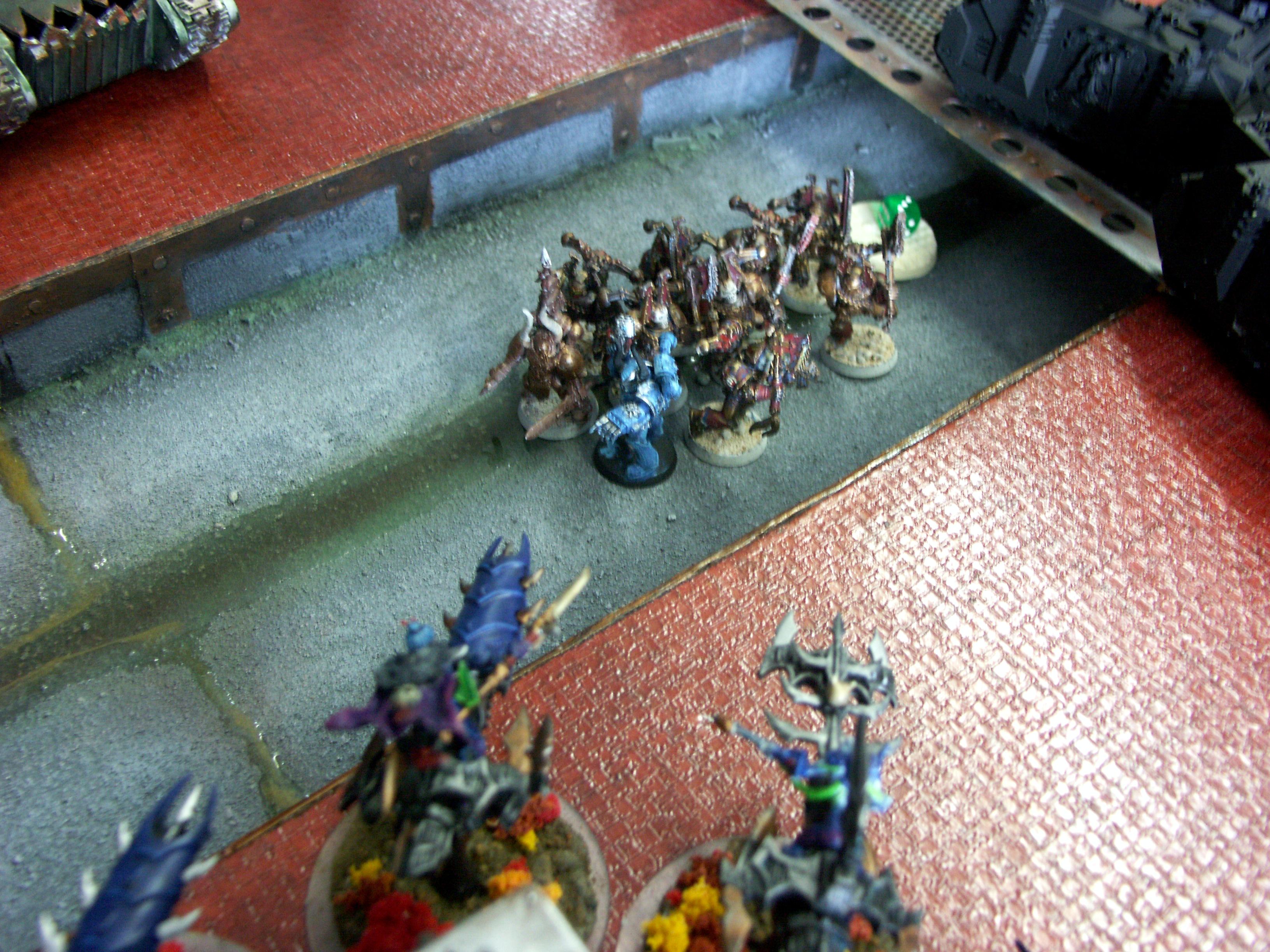 Battle Report, Chaos, Chaos Space Marines, Dark Eldar, De, Eldar, Space Marines, Space Wolves, Tourney