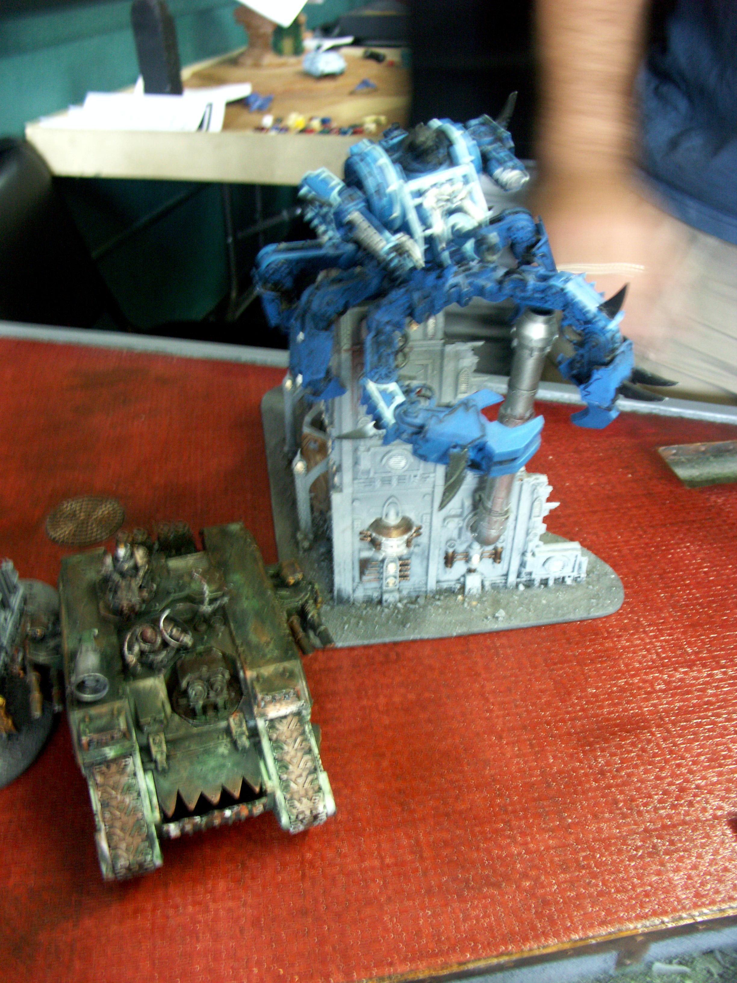 Battle Report, Chaos Space Marines, Dark Eldar, De, Rtt, Space Marines, Space Wolves
