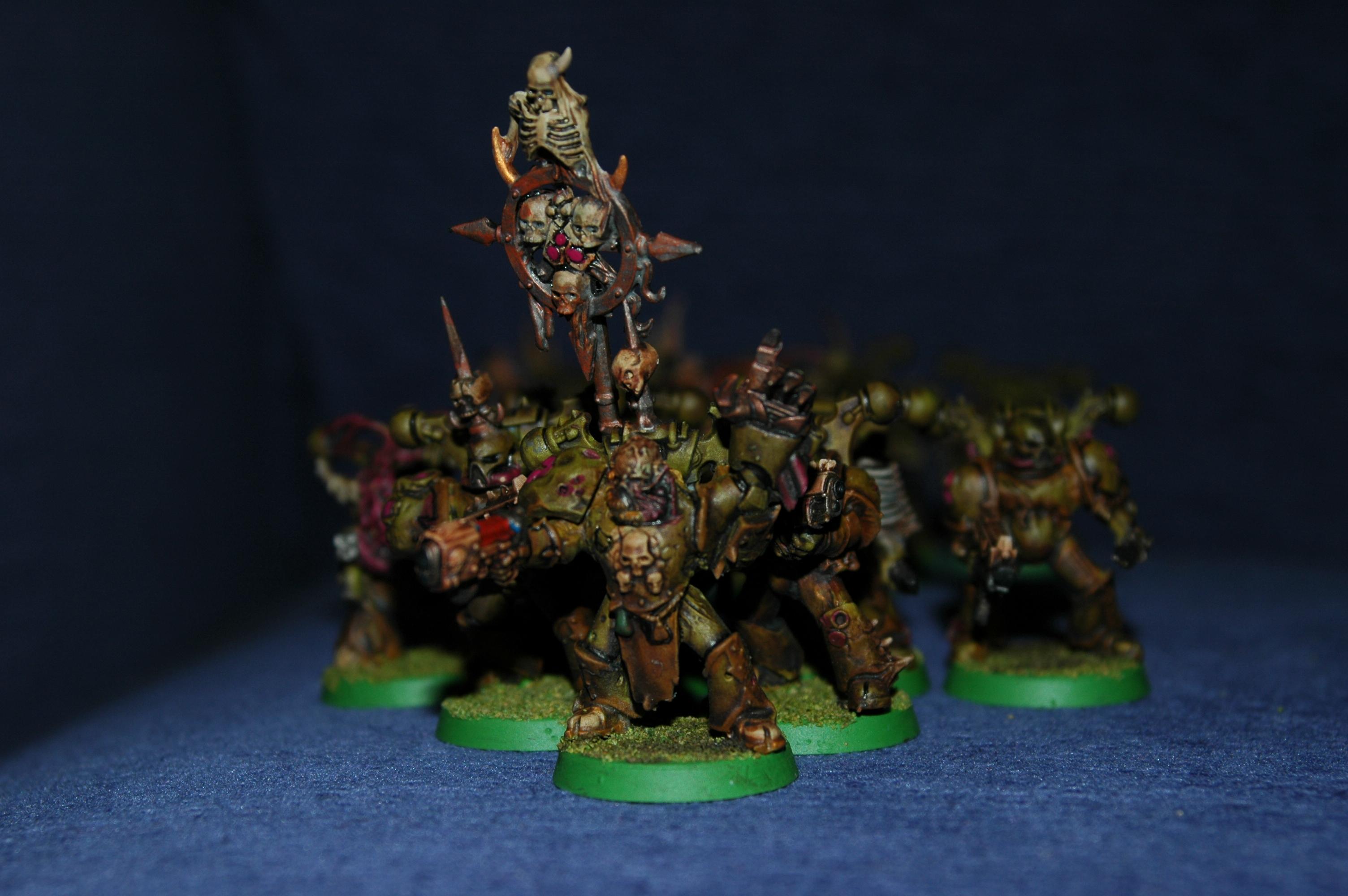 Chaos Space Marines, Death Guard, Nurgle, Warhammer 40,000