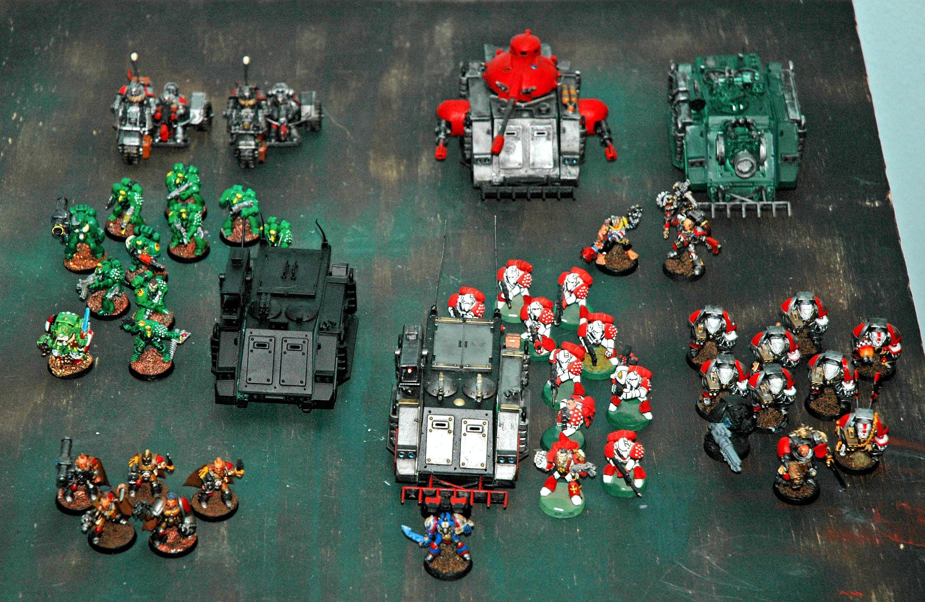 Battle Report, Doom Eagles, Mantis Warriors, Space Marines, Warhammer 40,000