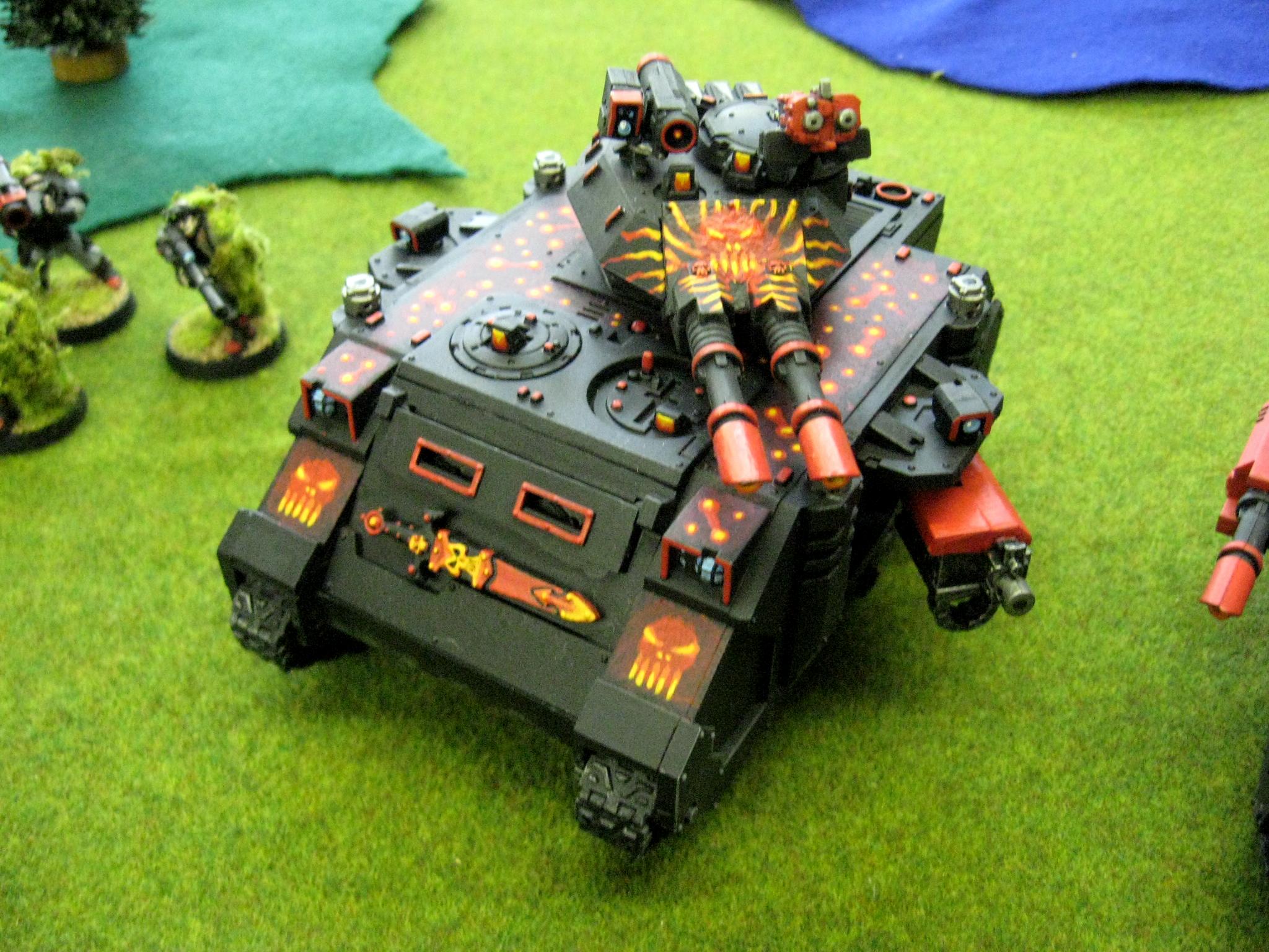 Chapter, Custom, Dreadnought, Land Raider, Predator, Rhino, Salamanders, Space Marines, Tactical, Terminator Armor, Vanilla, Vulkan
