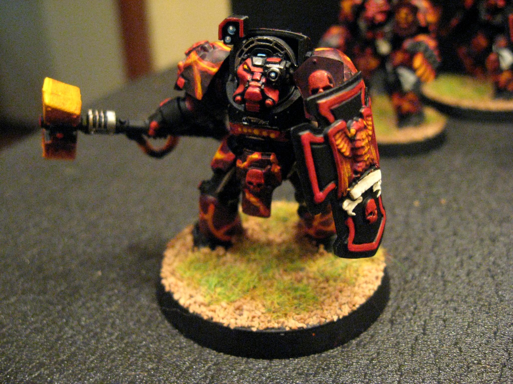 Chapter, Custom, Dreadnought, Land Raider, Predator, Rhino, Salamanders, Space Marines, Tactical, Terminator Armor, Vanilla, Vulkan