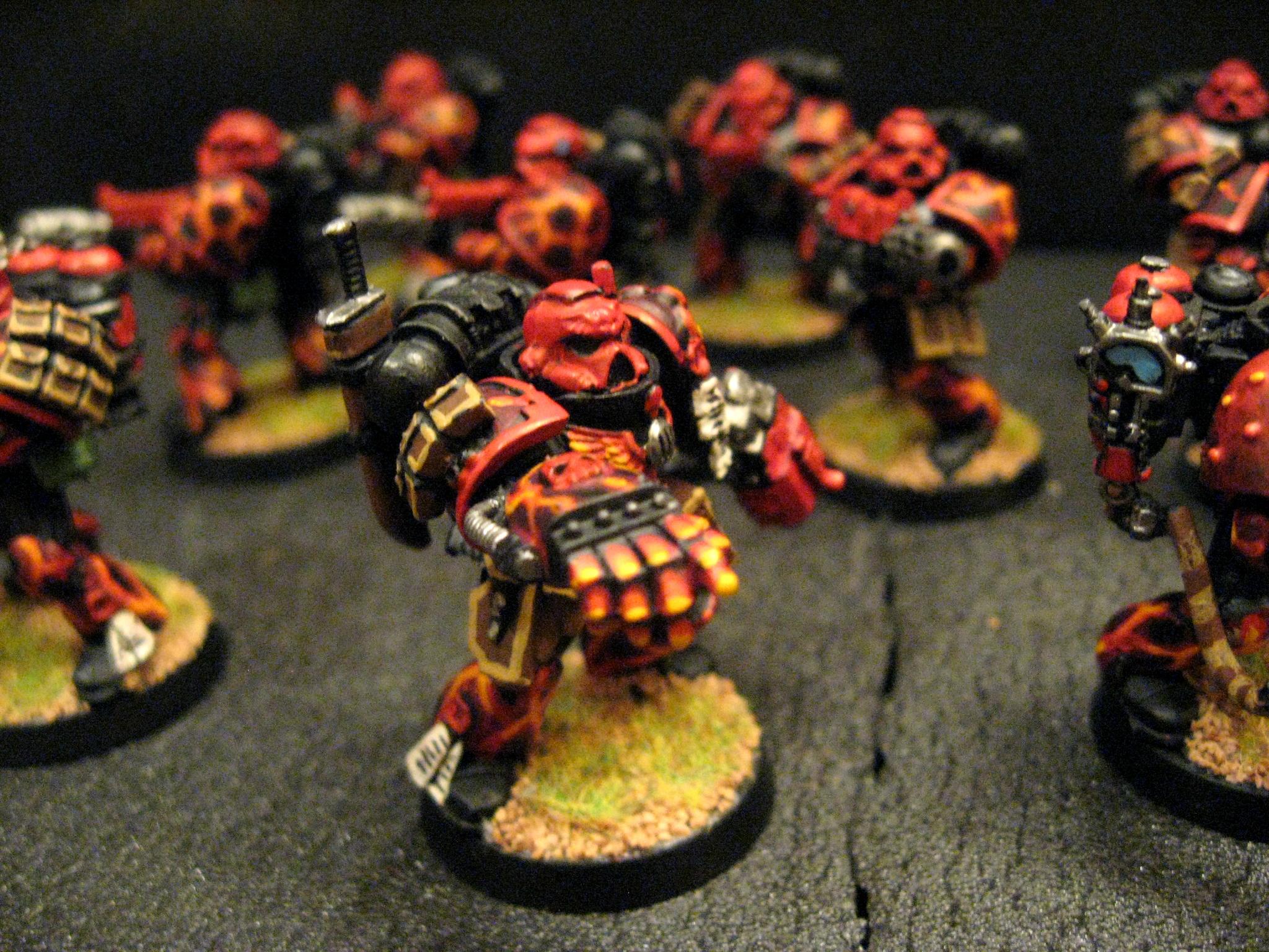 Chapter, Custom, Salamanders, Space Marines, Sternguard, Tactical, Terminator Armor, Vanilla, Warhammer 40,000