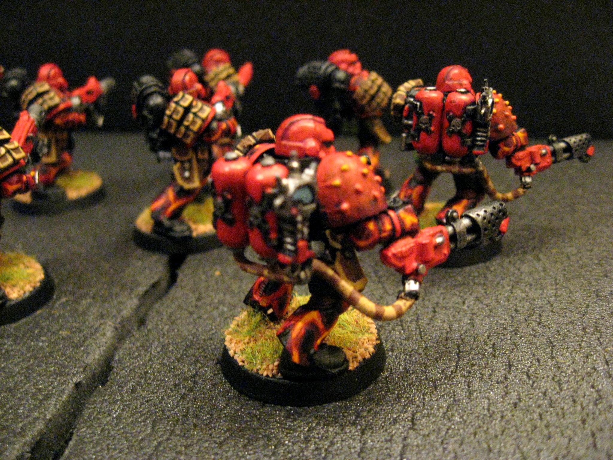 Chapter, Custom, Dreadnought, Land Raider, Predator, Rhino, Salamanders, Space Marines, Sternguard, Tactical, Terminator Armor, Vanilla, Vulkan
