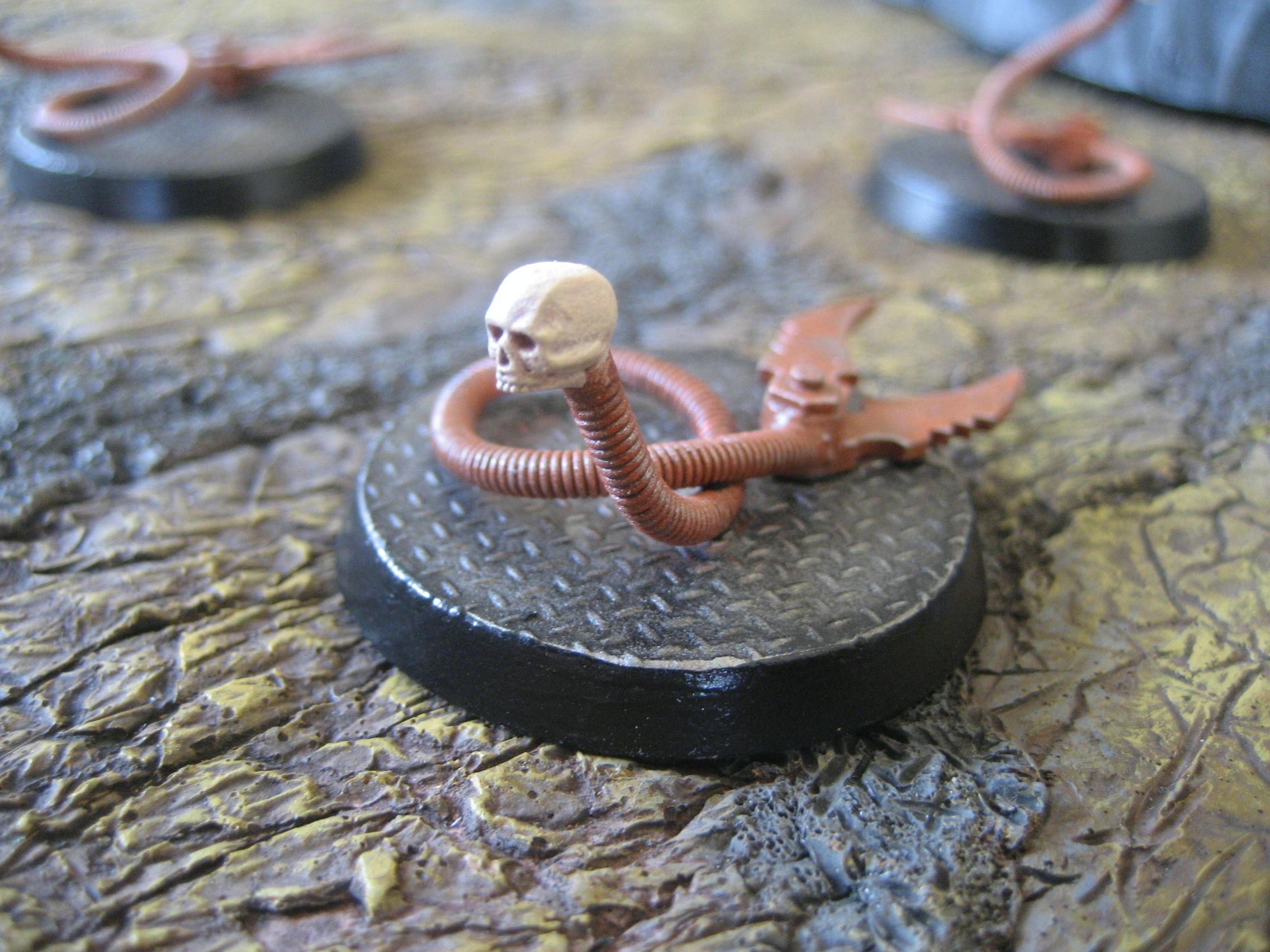 Servo Skull, Skull, Snake