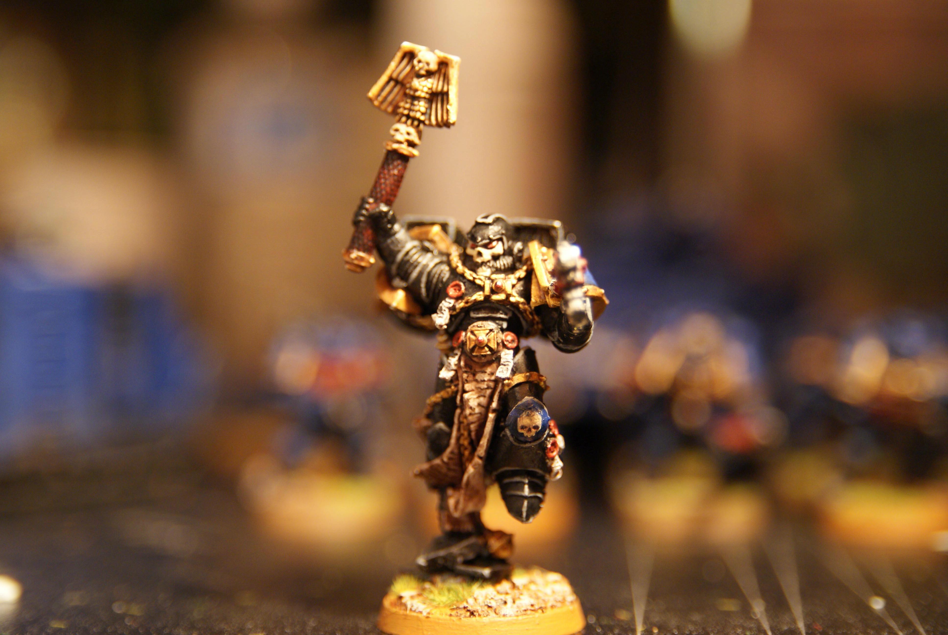 Chaplin, Jump Pack, Jump Pakc, Space Marines, Ultramarines
