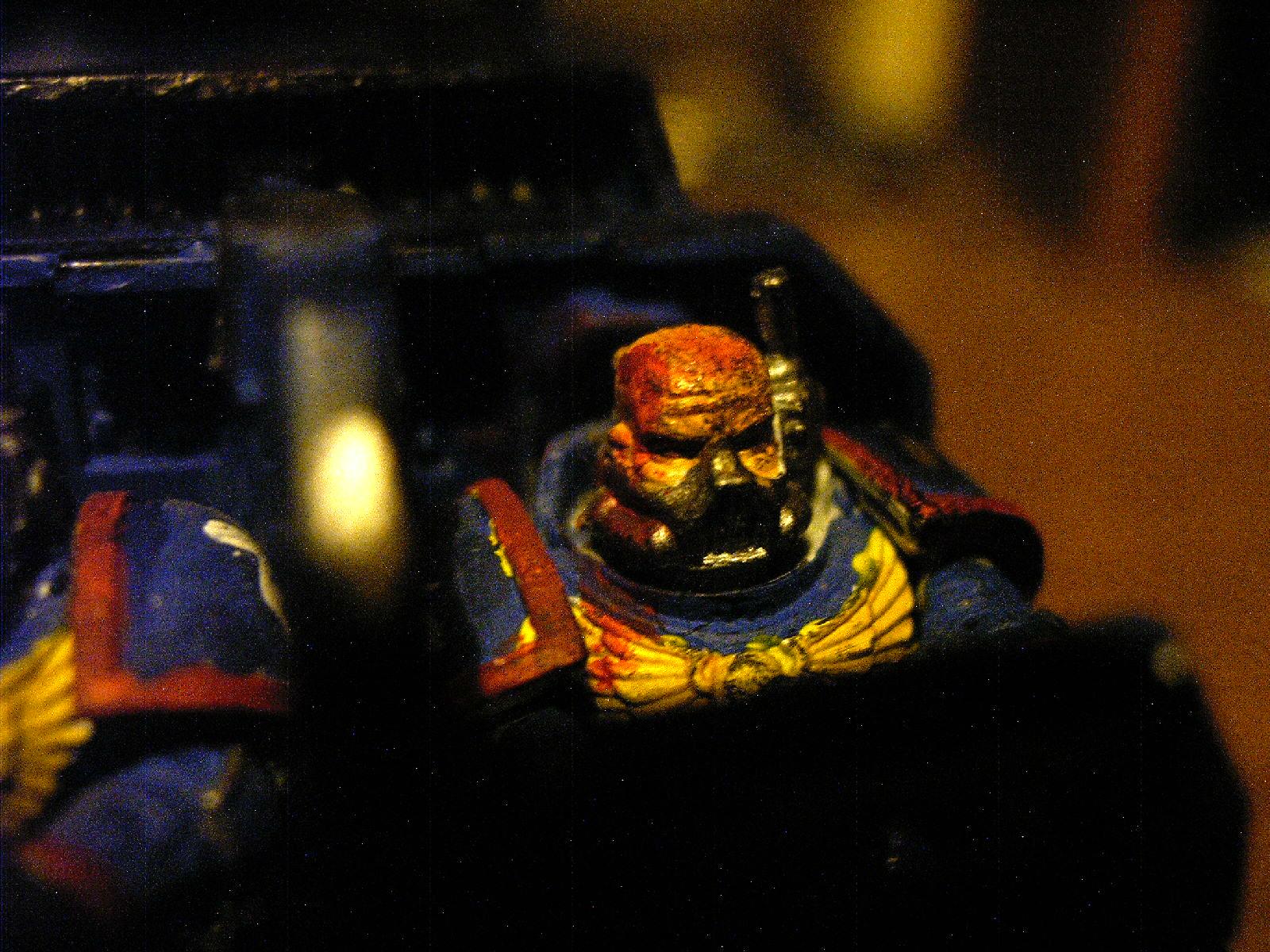 close detail on the pilot