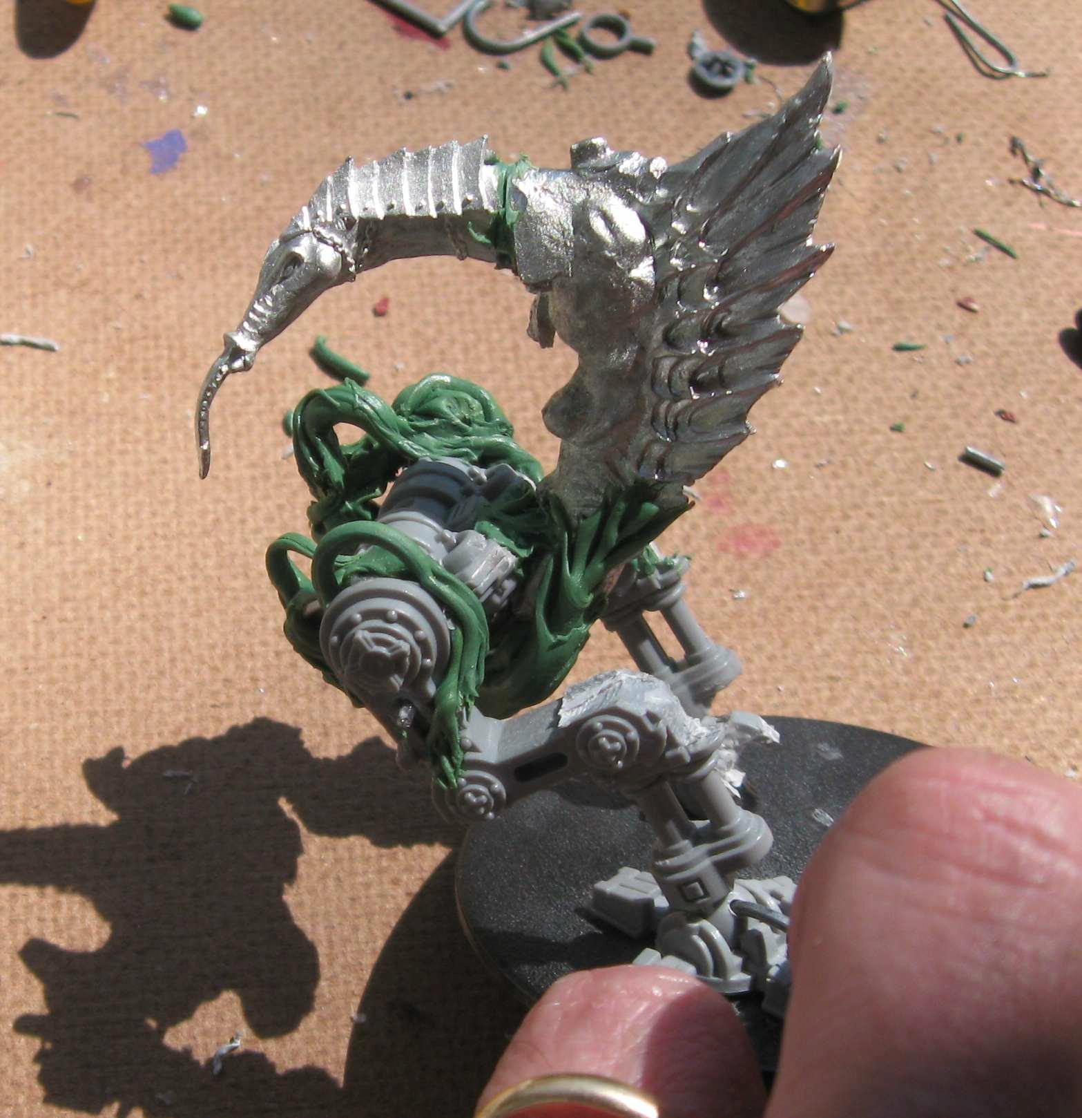 Chaos Daemons, Conversion, Daemon Prince, Daemons, Slaanesh