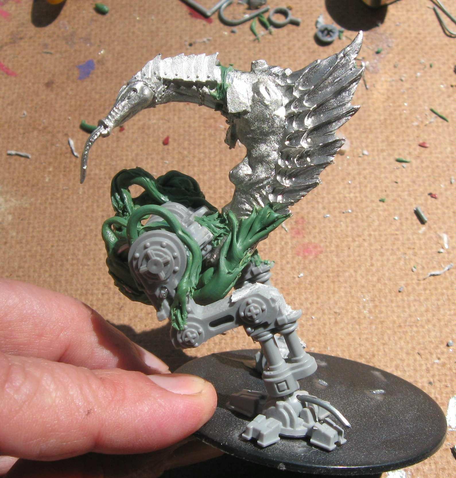 Chaos Daemons, Conversion, Daemon Prince, Daemons, Slaanesh
