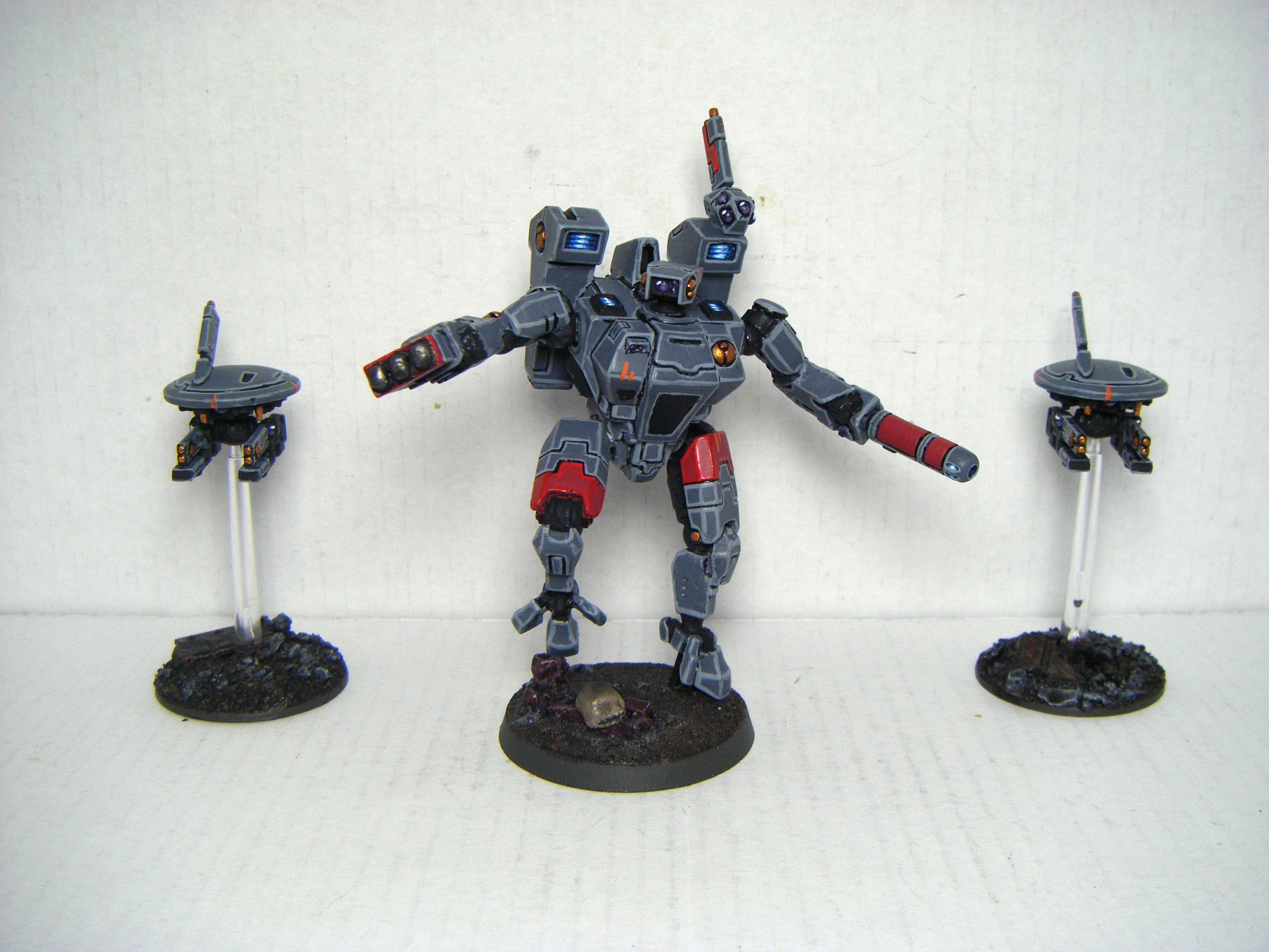 Battlesuit, Drone, Tau