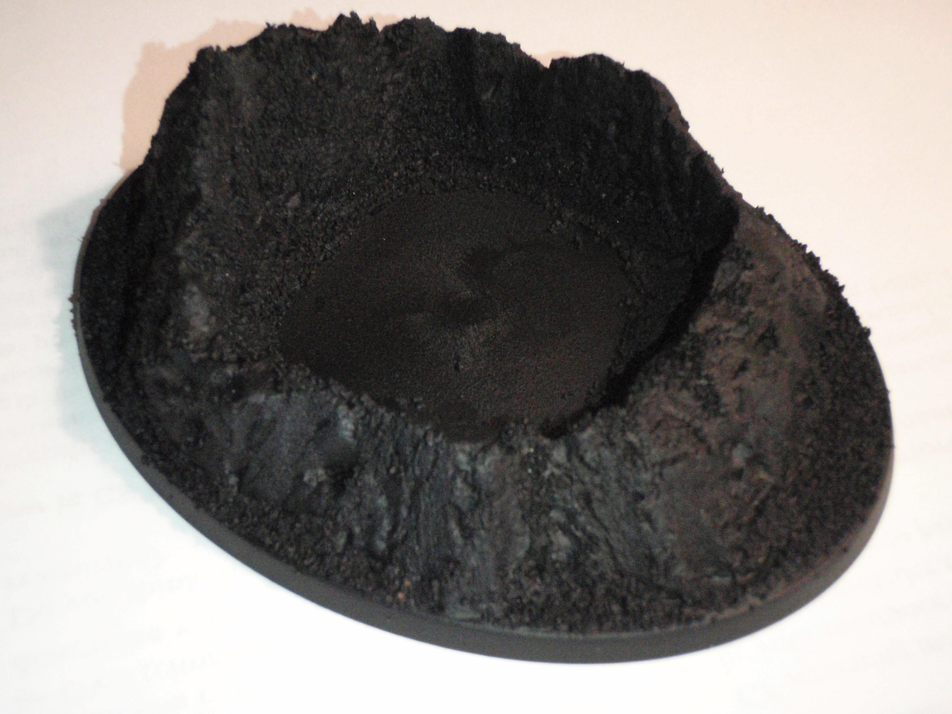 Its base- cut from pink foam with some ballast added