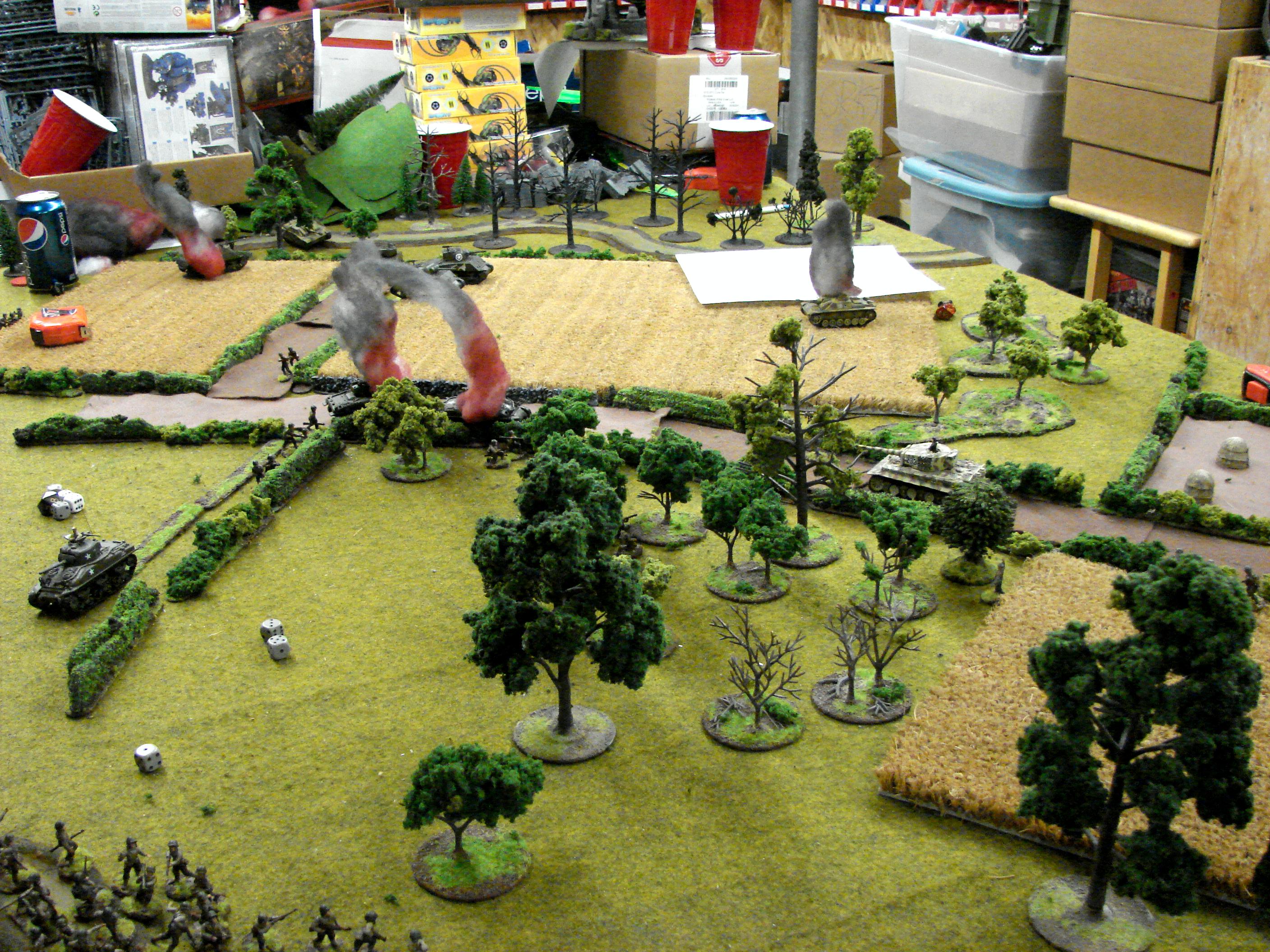 Game Table, Terrain