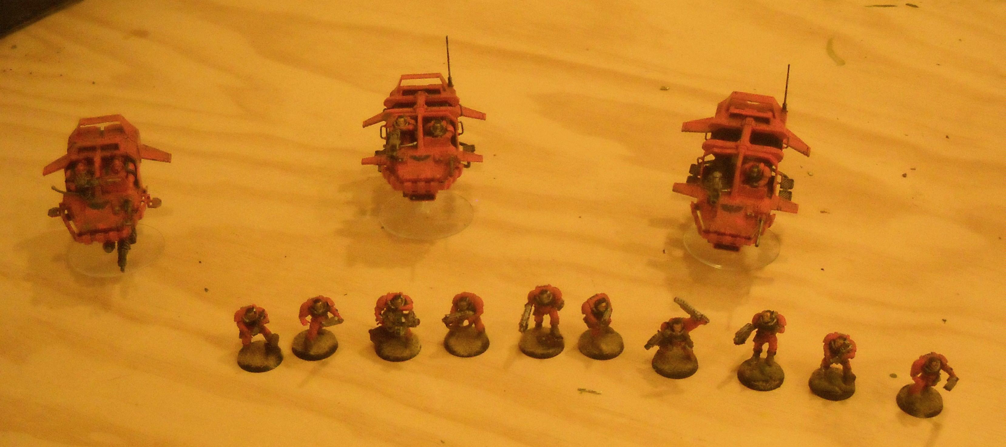 Space Marines, Land Speeders