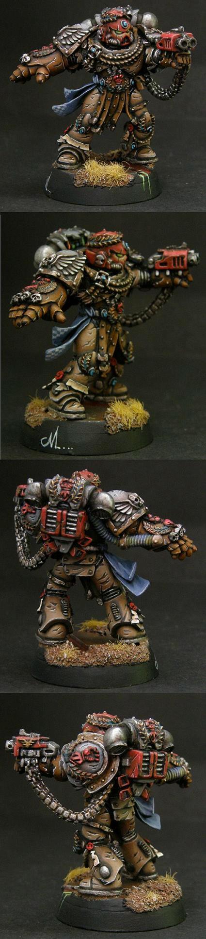Awesome, Crimson Fists, Pedro Kantor, Space Marine Veteran, Space Marines