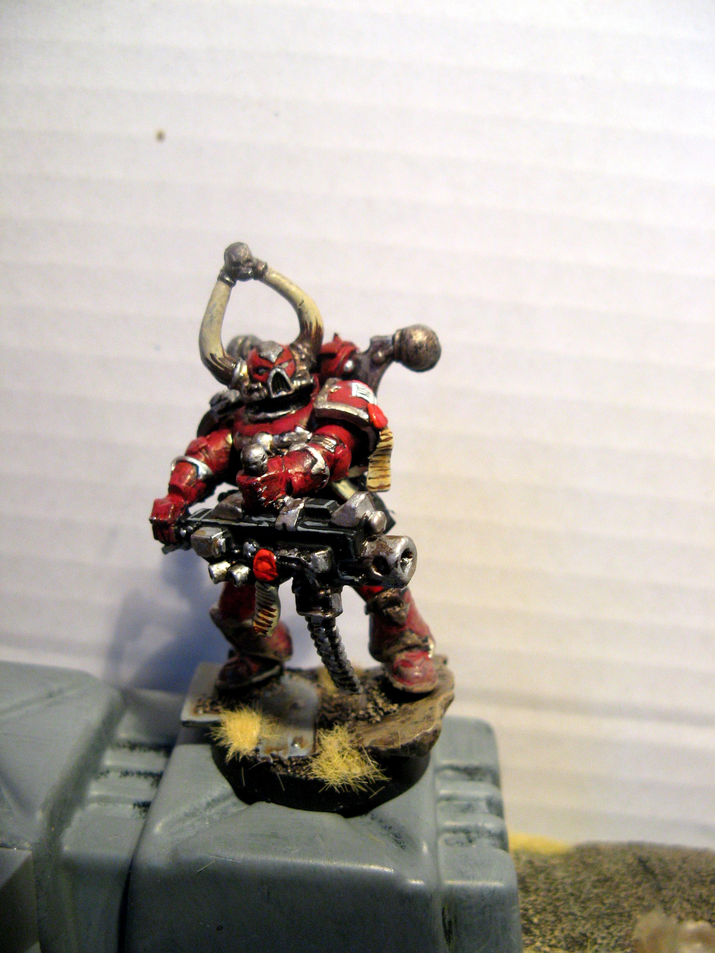 Chaos, Chaos Space Marines, Heavy Bolter, Word Bearers