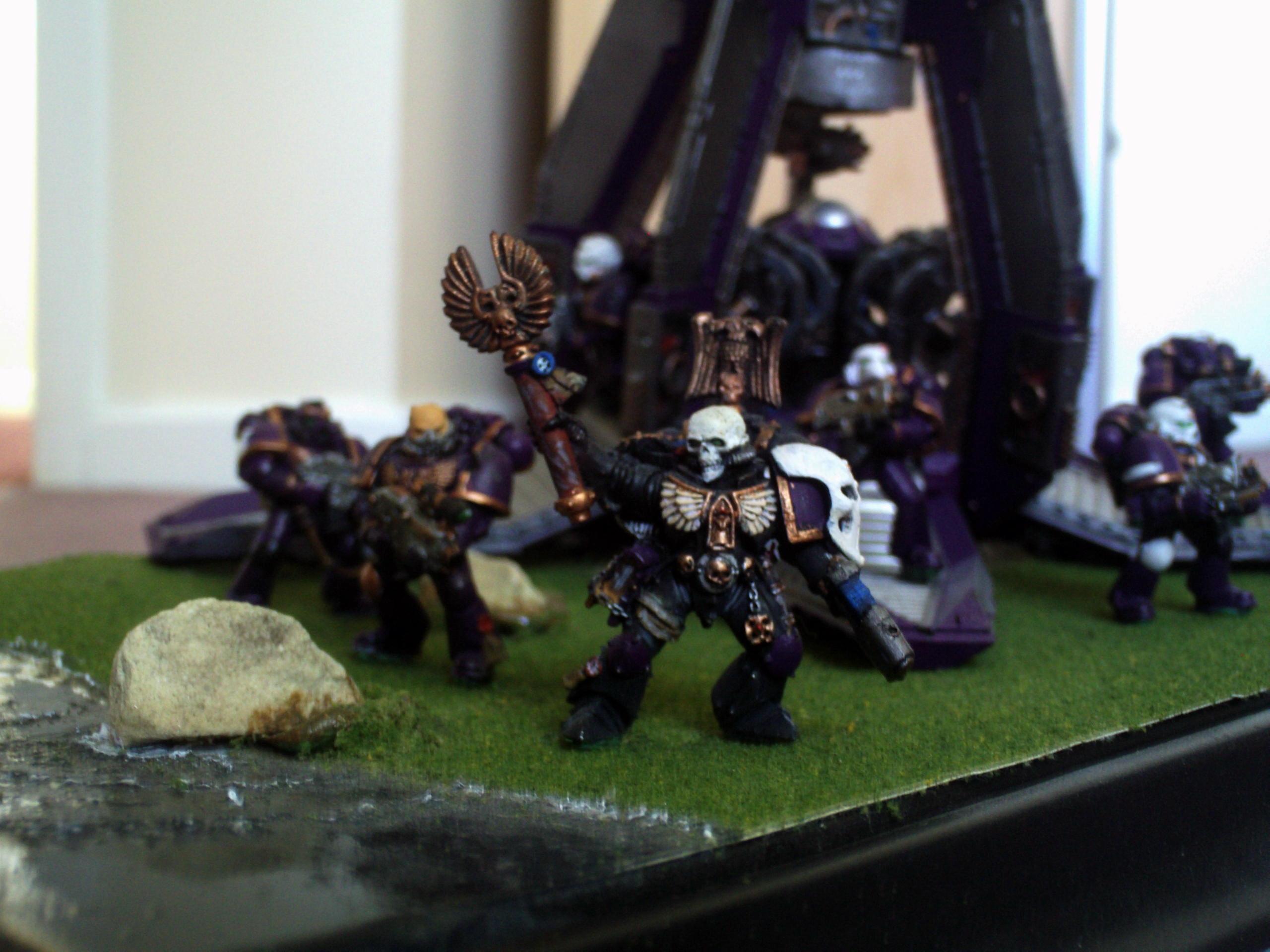 Chaplain, Drop Pod, Space Marines