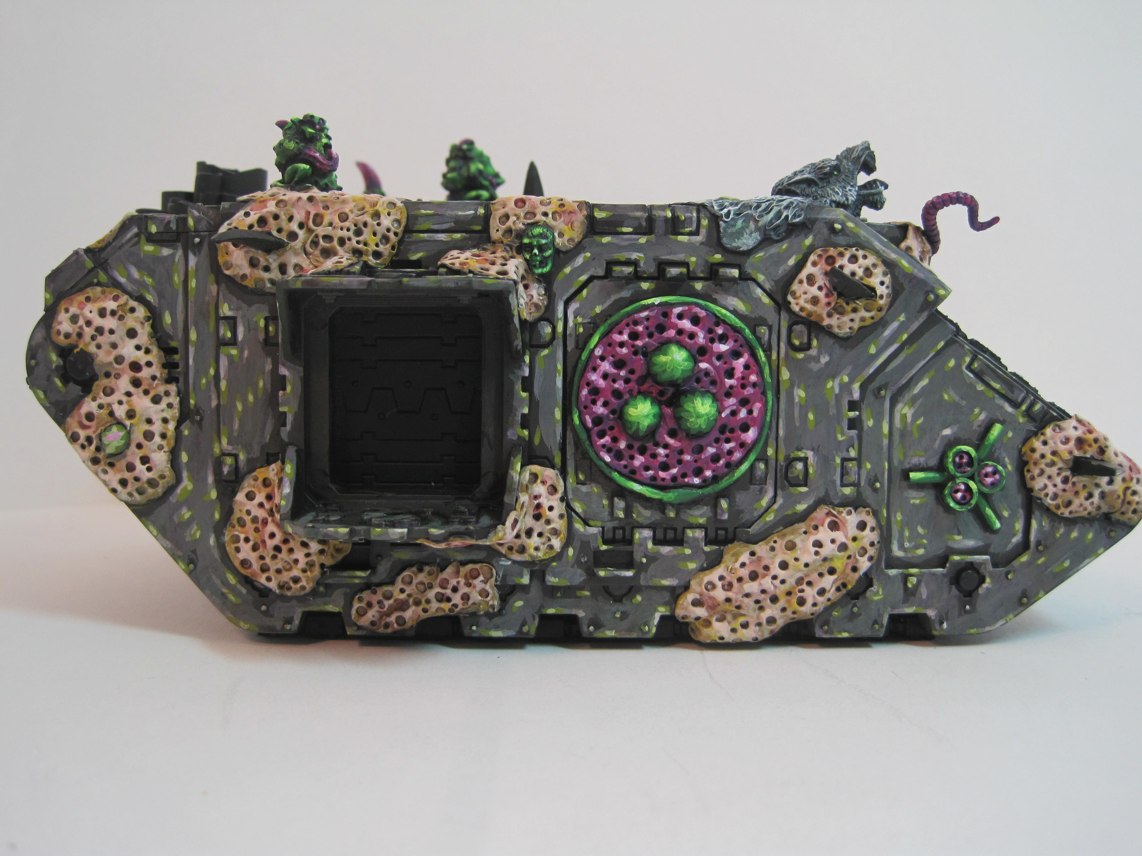 Chaos Land Raider, Chaos Space Marines, Nurgle, Sons Of Pus, Warhammer 40,000