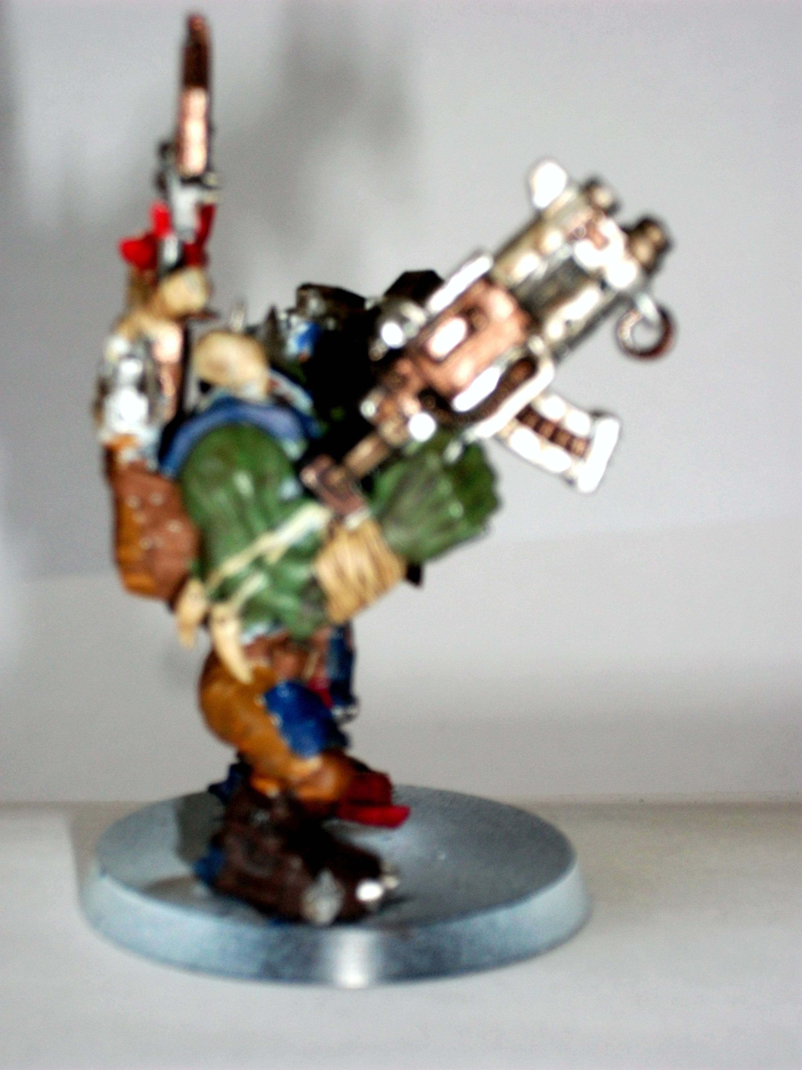 Blurred Photo, Orks, Warboss, Warhammer 40,000
