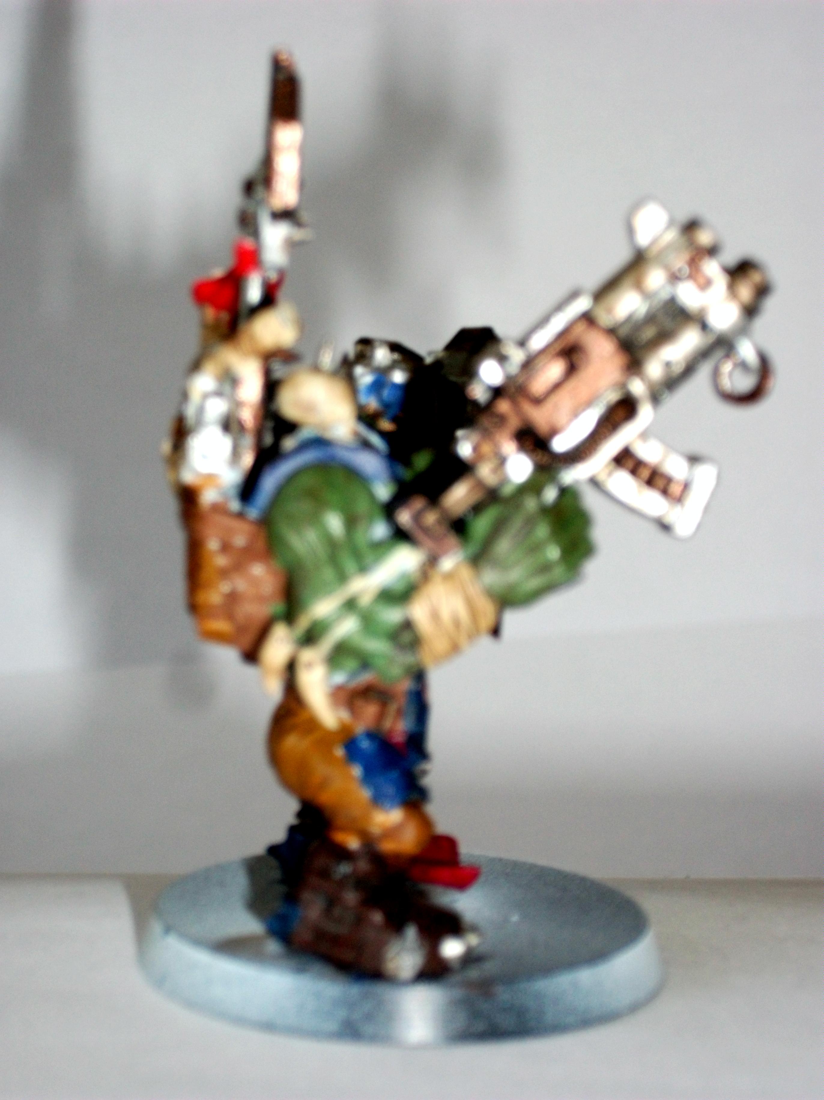 Blurred Photo, Orks, Warboss, Warhammer 40,000