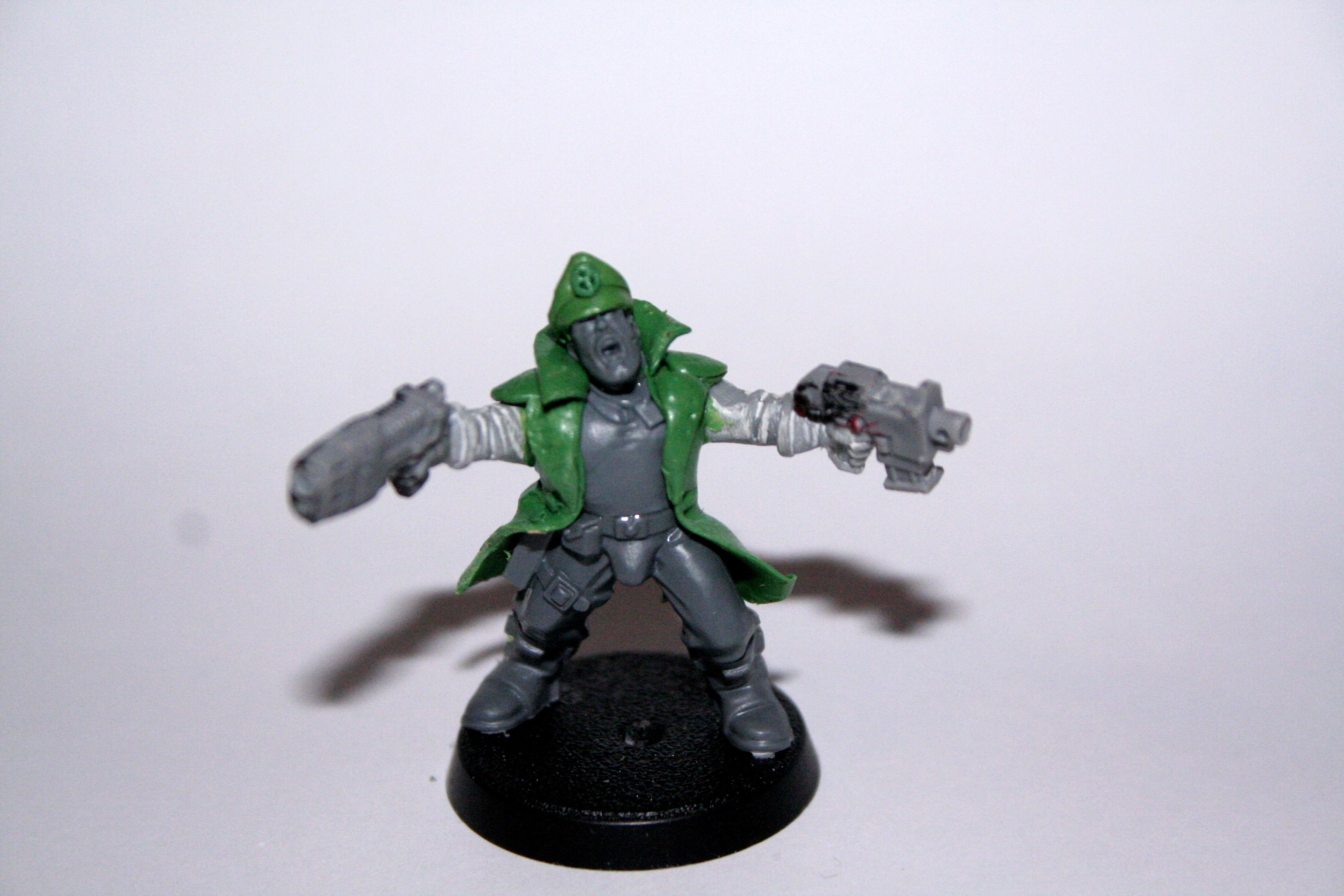 Commissar, Greenstuff, Imperial Guard