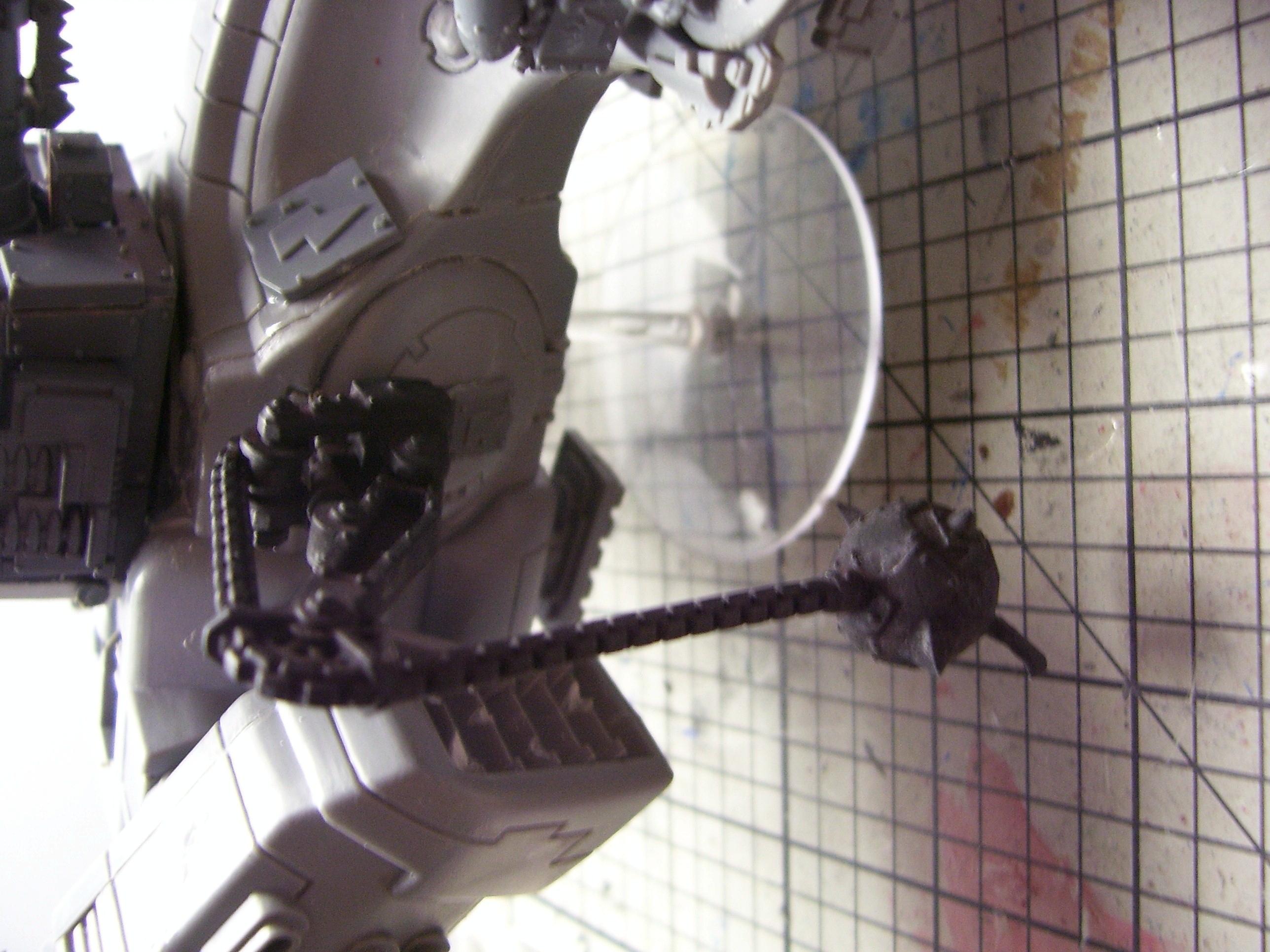 wrecking ball on left side