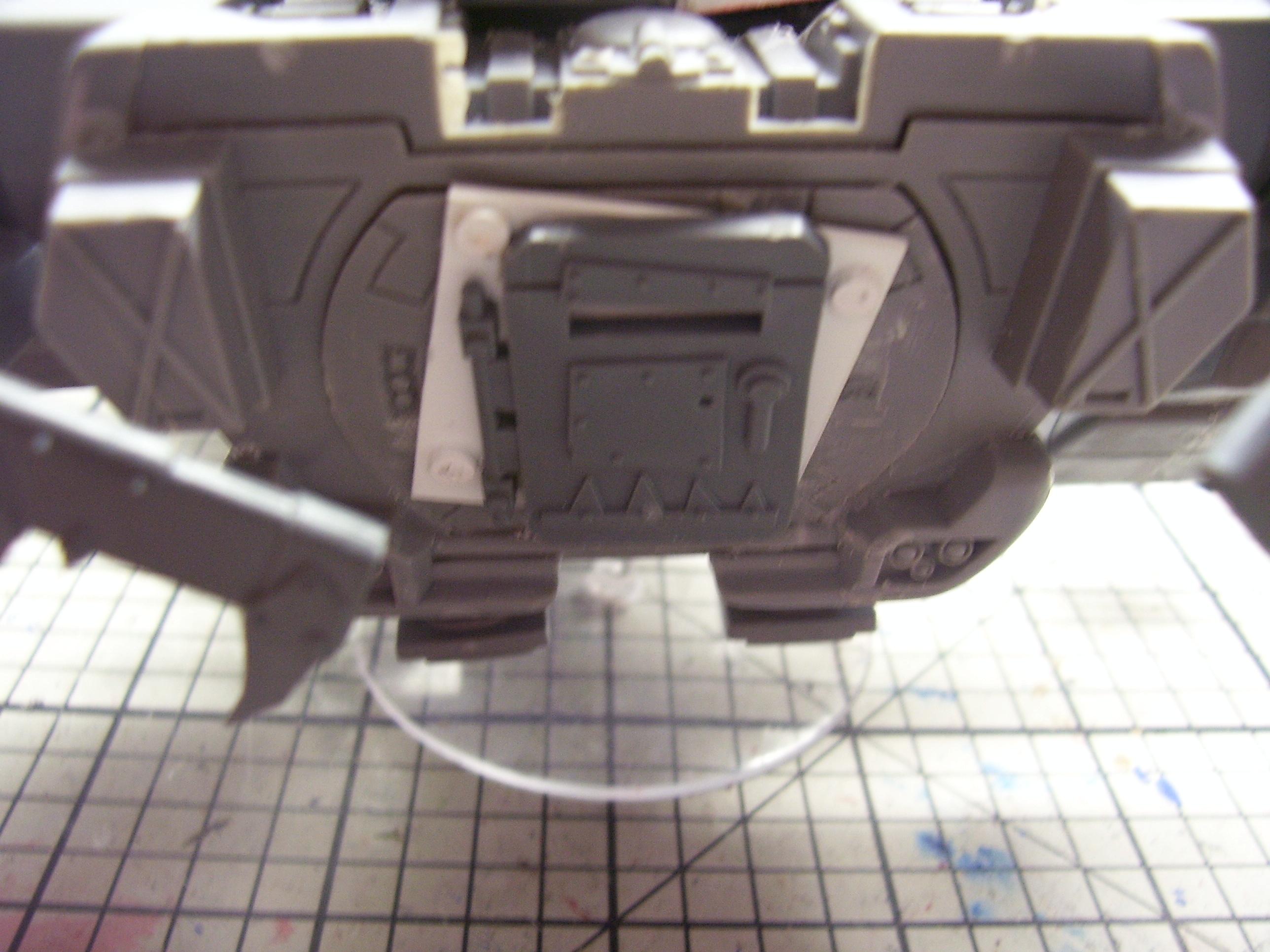 Backdoor, Conversion, Devilfish, Fish, Looted, Lucky1302, Orks, Tau, Warhammer 40,000, Work In Progress