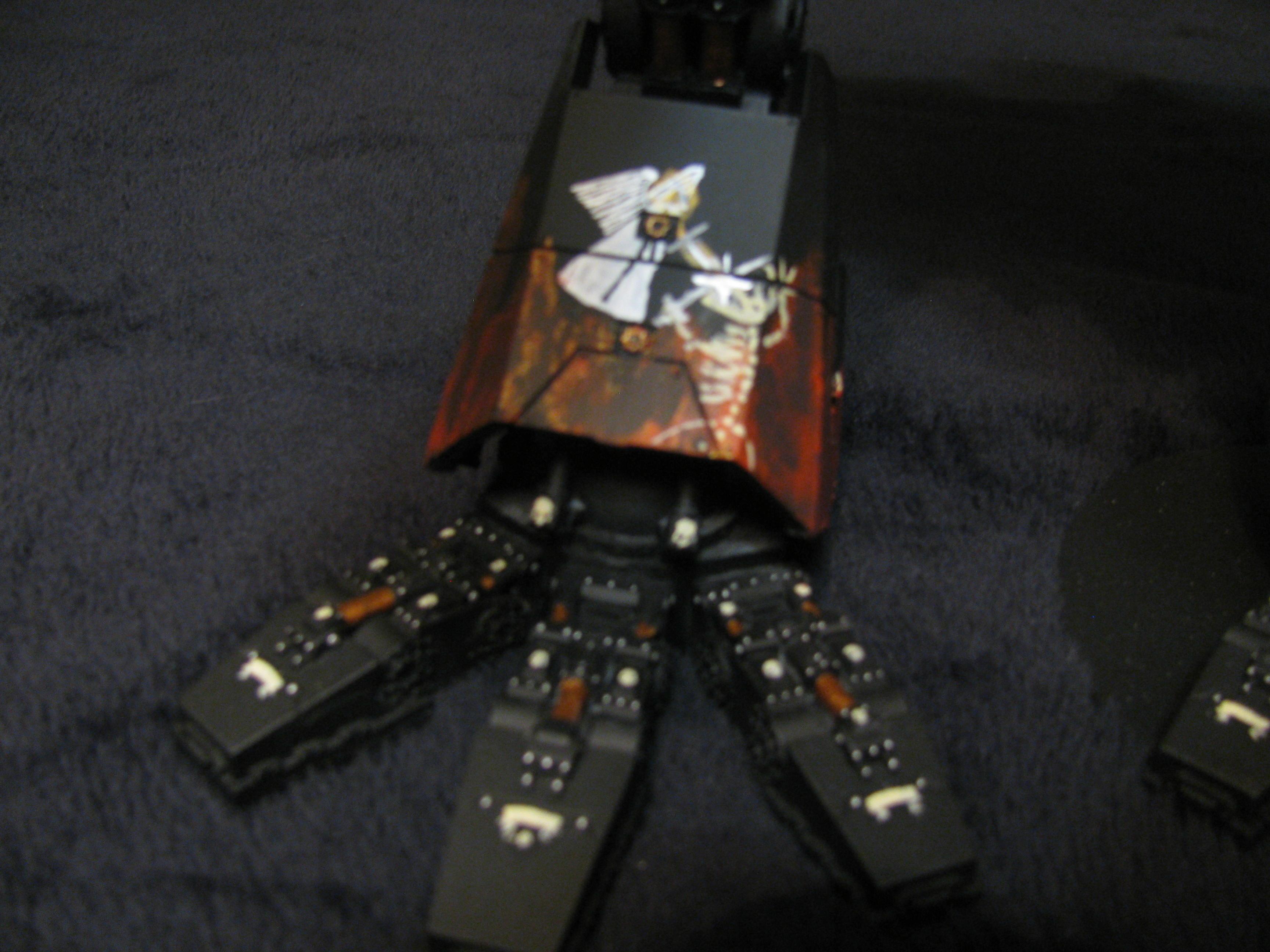 Titan, Warhound, Mercia's Legacy's right leg plate