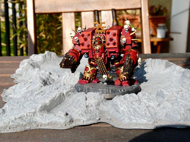 Chaos Space Marines, Conversion, Dreadnought, Khorne, Warhammer 40,000