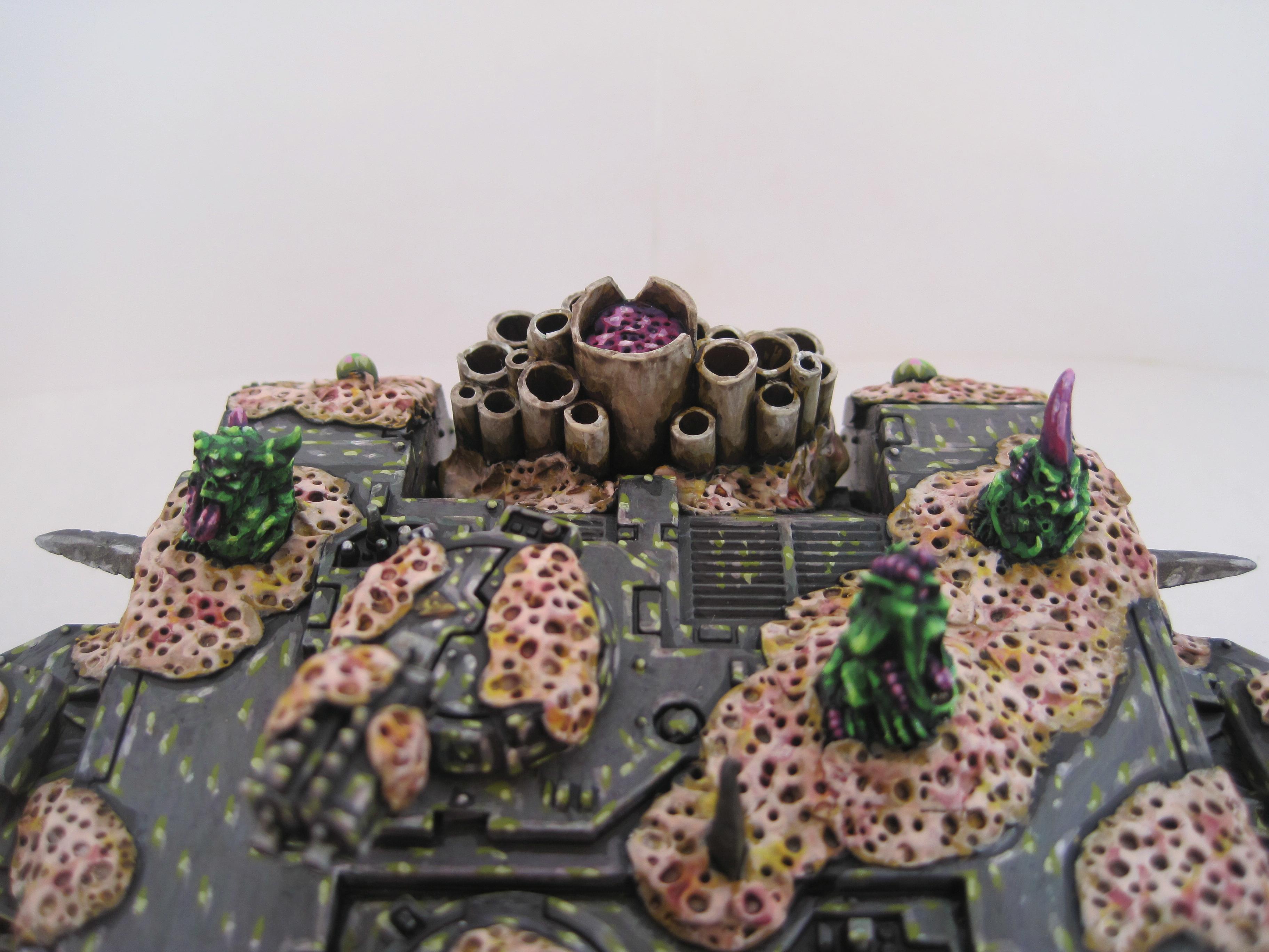 Chaos Land Raider, Chaos Space Marines, Conversion, Nurgle, Sons Of Pus, Vehicle